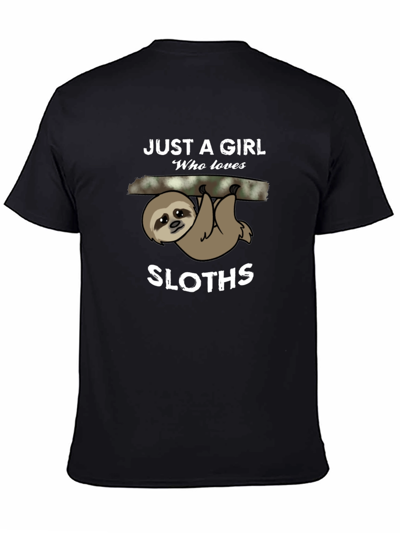 Just A Girl Who Loves Sloths T-Shirt