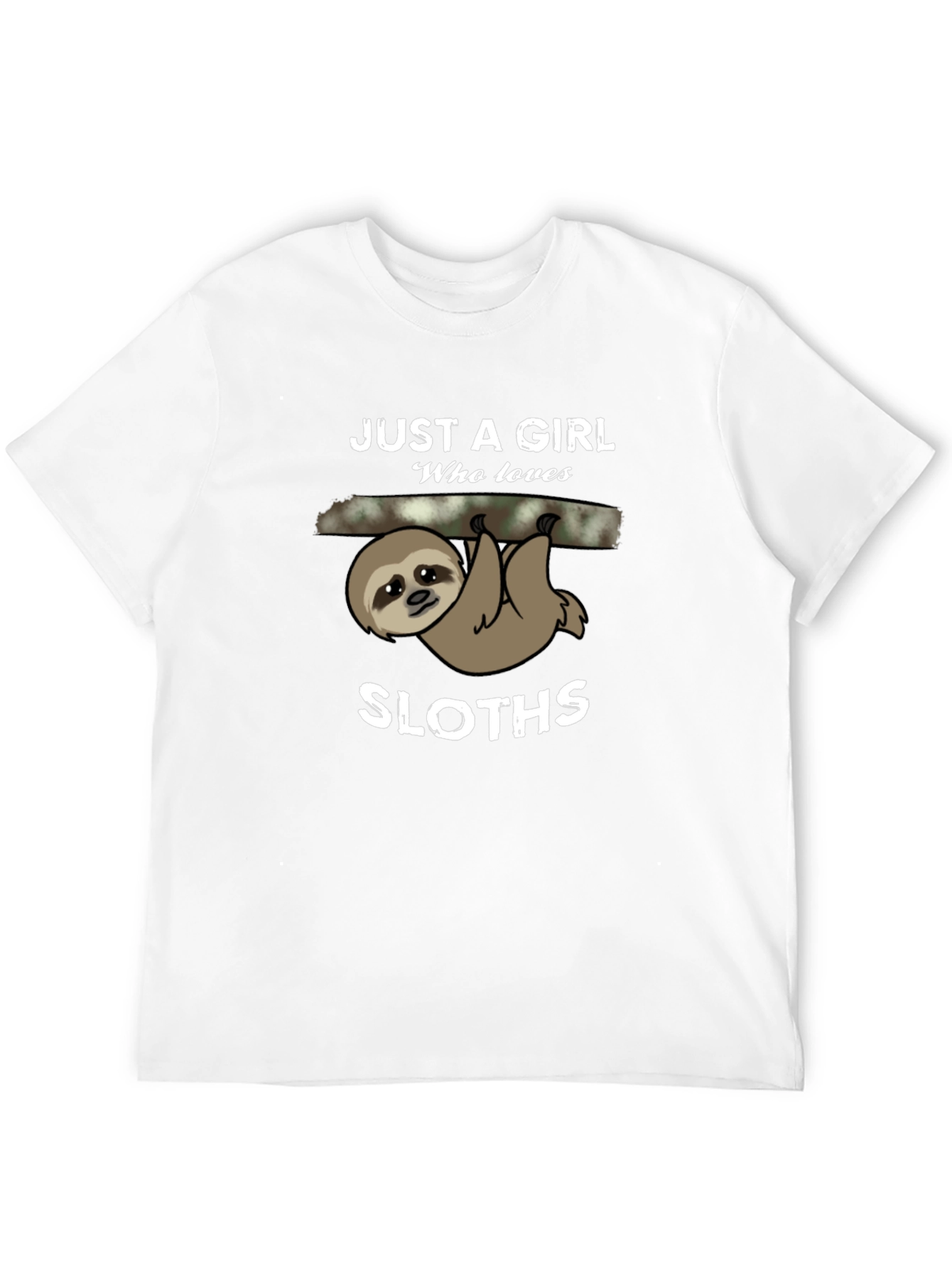Just A Girl Who Loves Sloths T-Shirt
