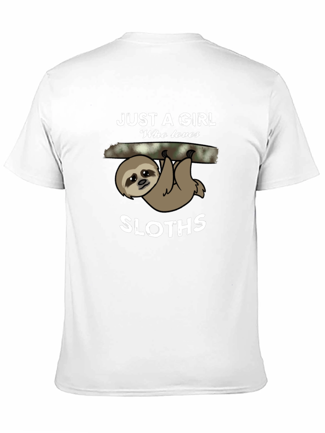 Just A Girl Who Loves Sloths T-Shirt