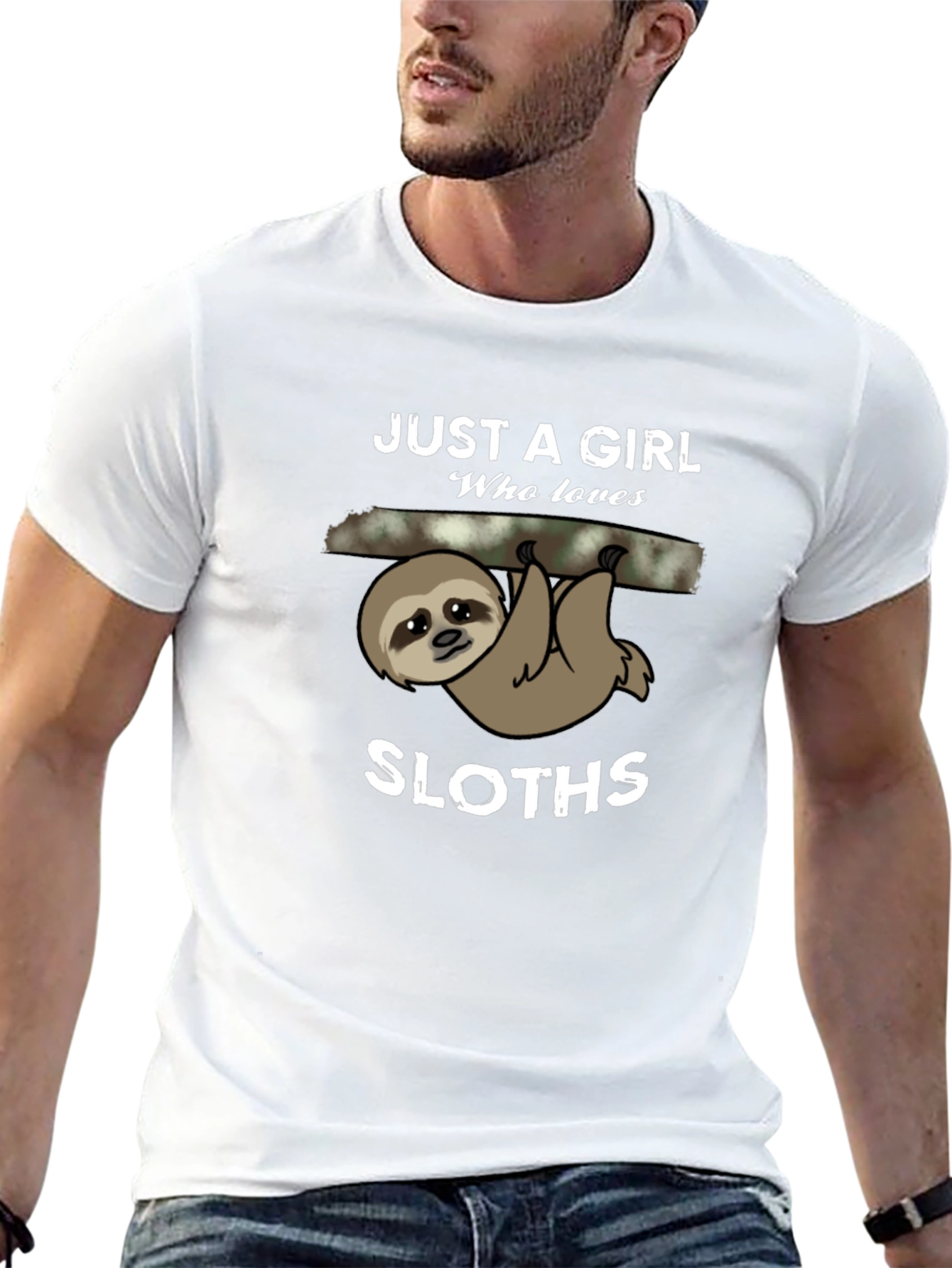 Just A Girl Who Loves Sloths T-Shirt