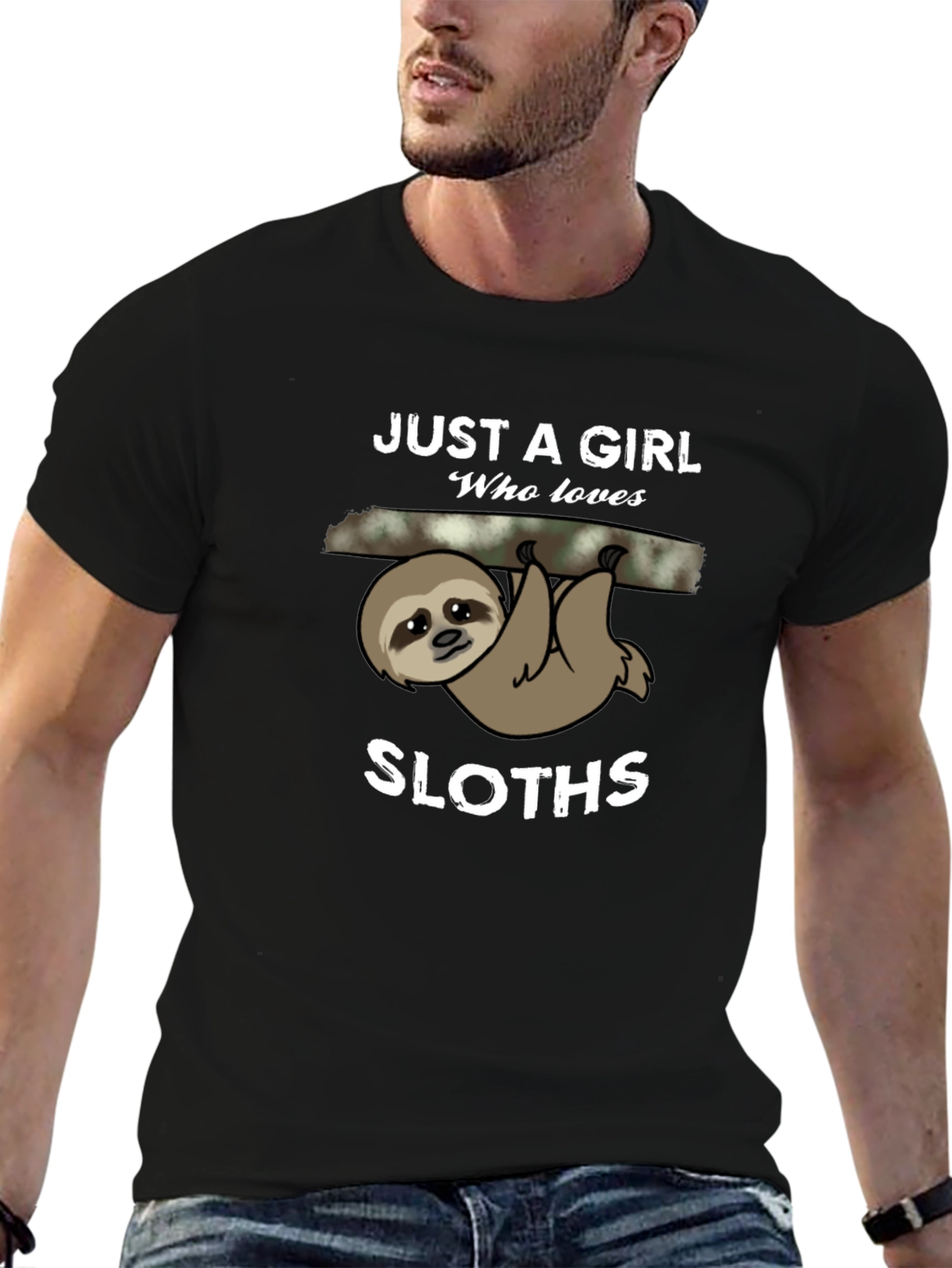 Just A Girl Who Loves Sloths T-Shirt