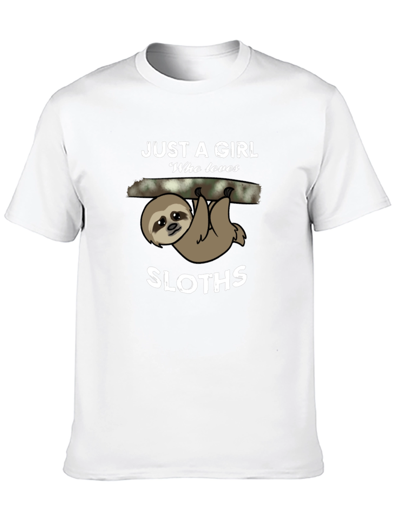 Just A Girl Who Loves Sloths T-Shirt