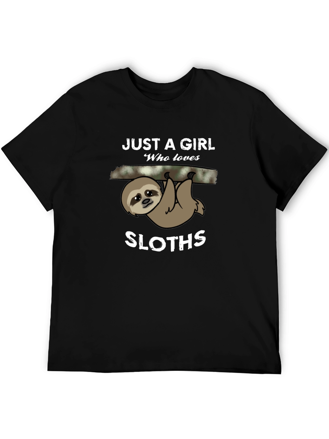 Just A Girl Who Loves Sloths T-Shirt