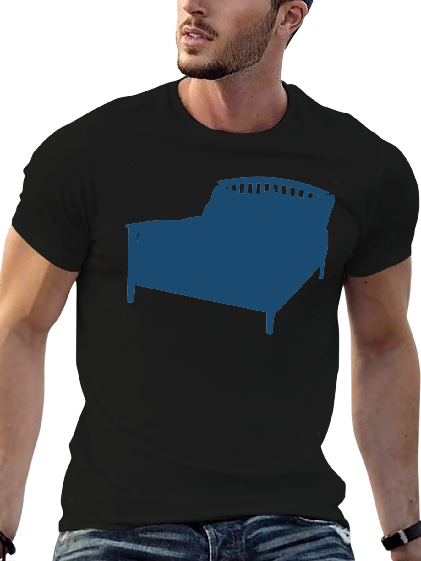 Novelty Bed Graphic T-Shirt