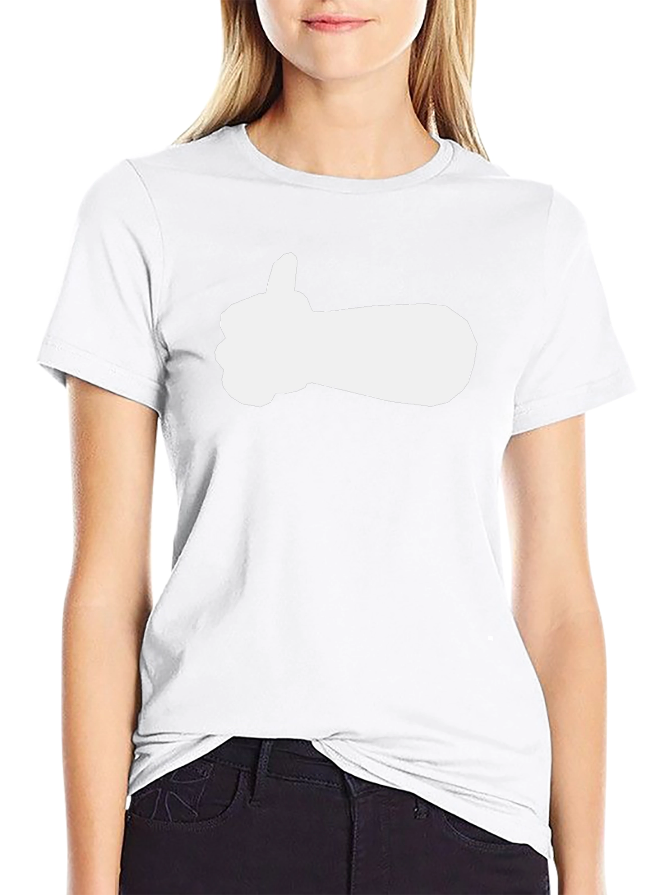 Thumbs Up Graphic Tee - Black Casual Shirt