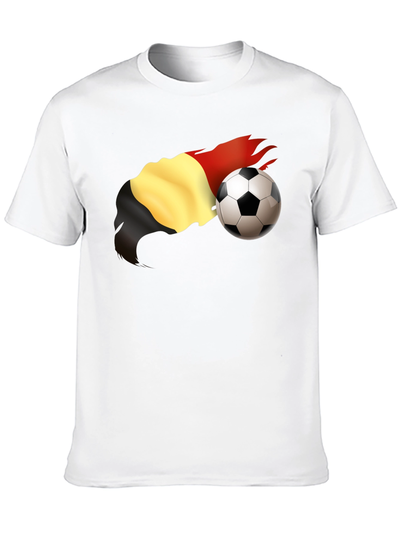 Belgium Soccer Fan T-Shirt - Black