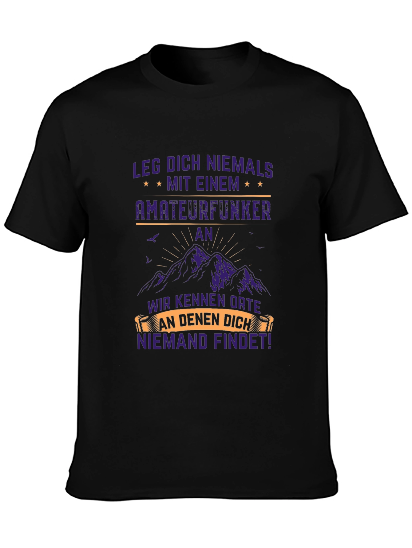 Amateurfunker T-Shirt - Funny Ham Radio Operator Tee
