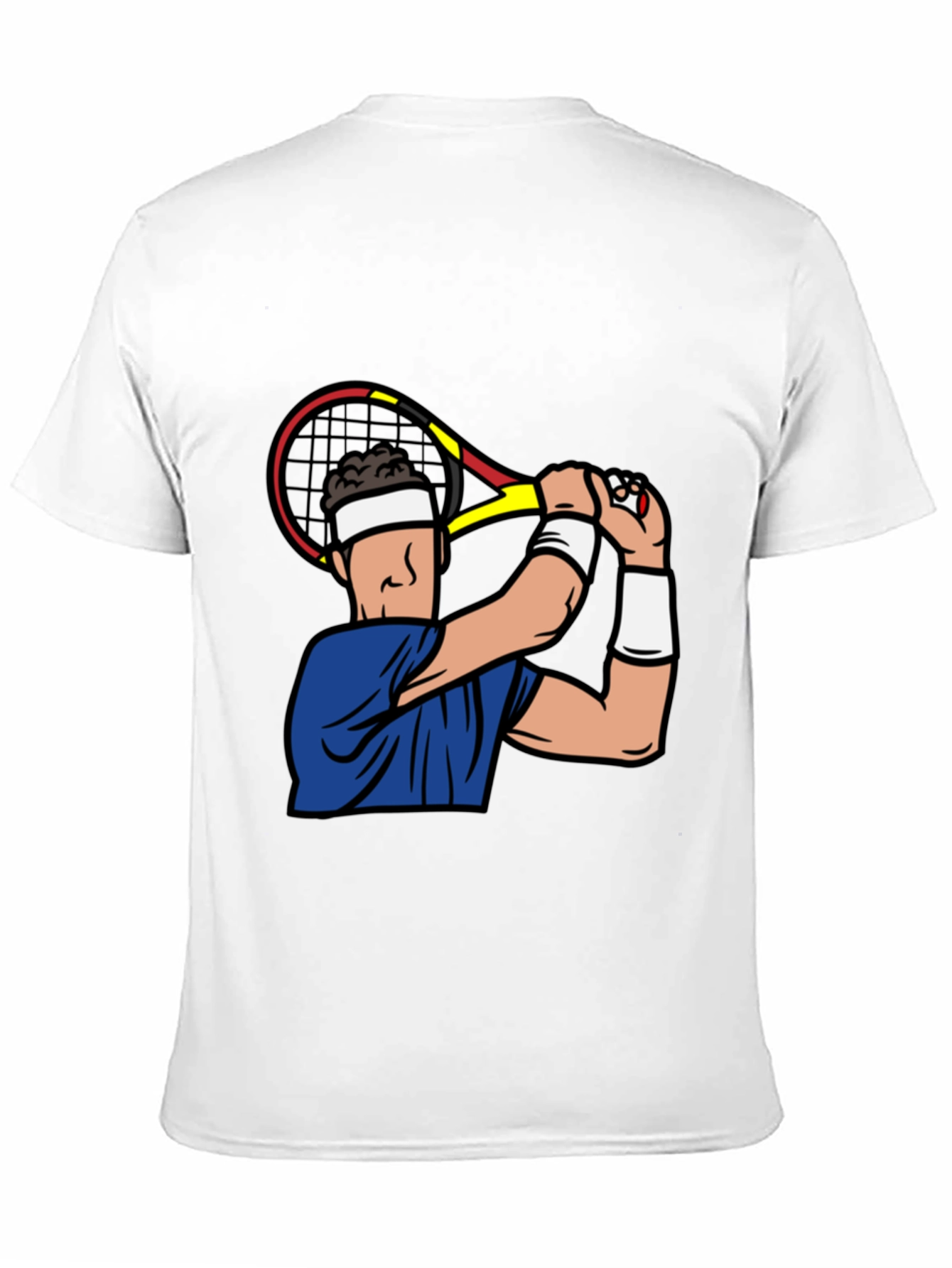 Tennis Player Graphic T-Shirt