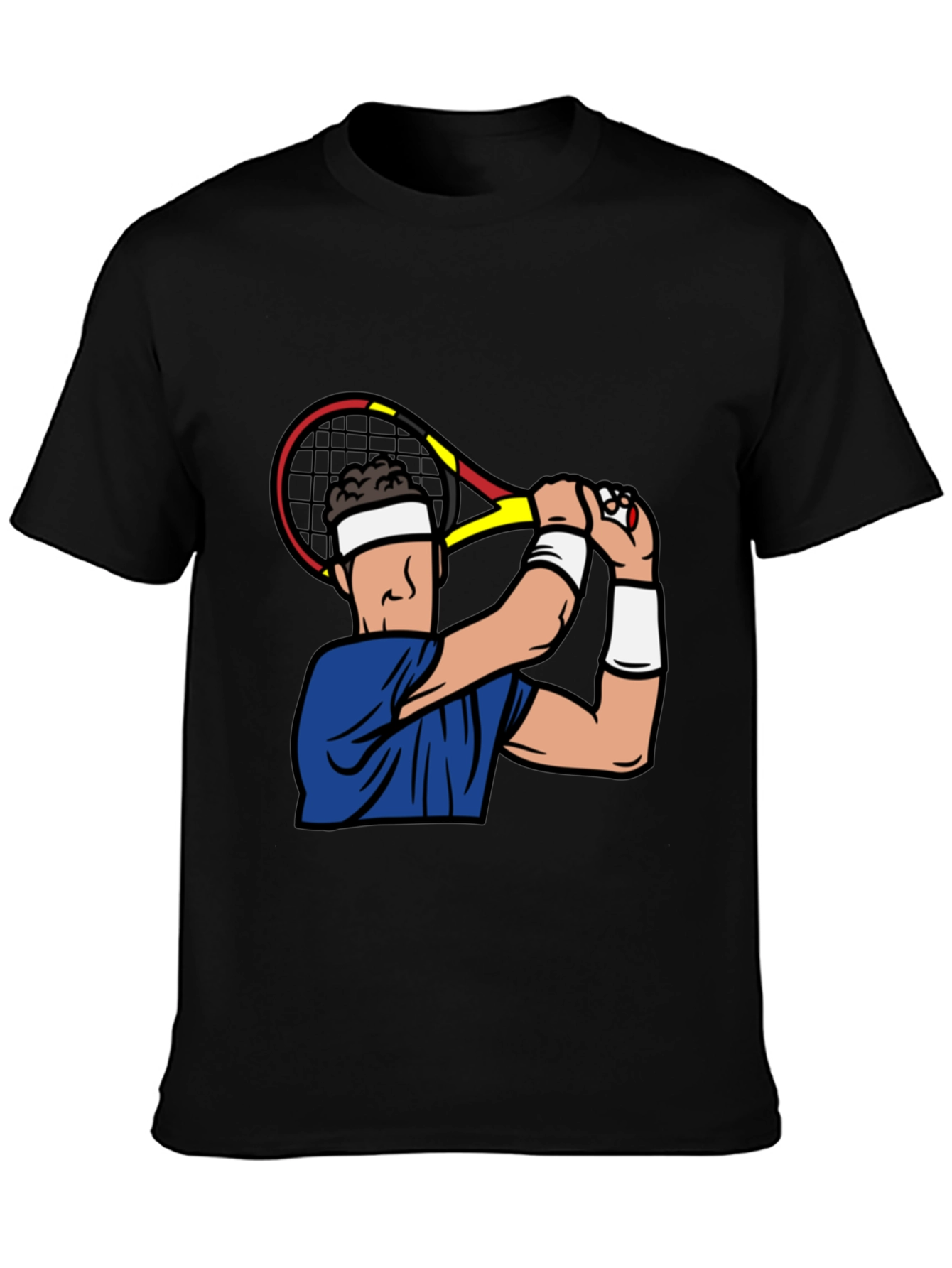 Tennis Player Graphic T-Shirt