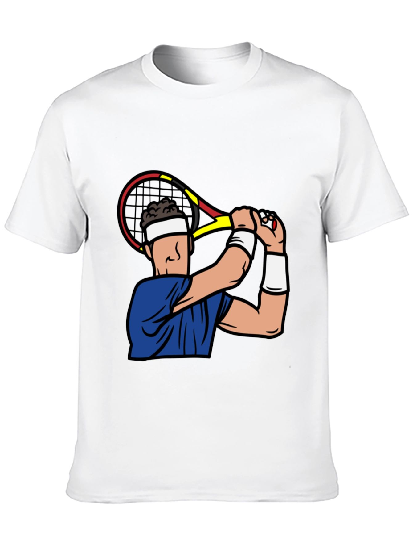 Tennis Player Graphic T-Shirt