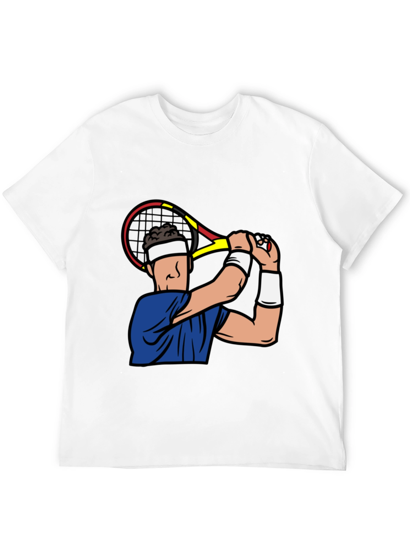 Tennis Player Graphic T-Shirt