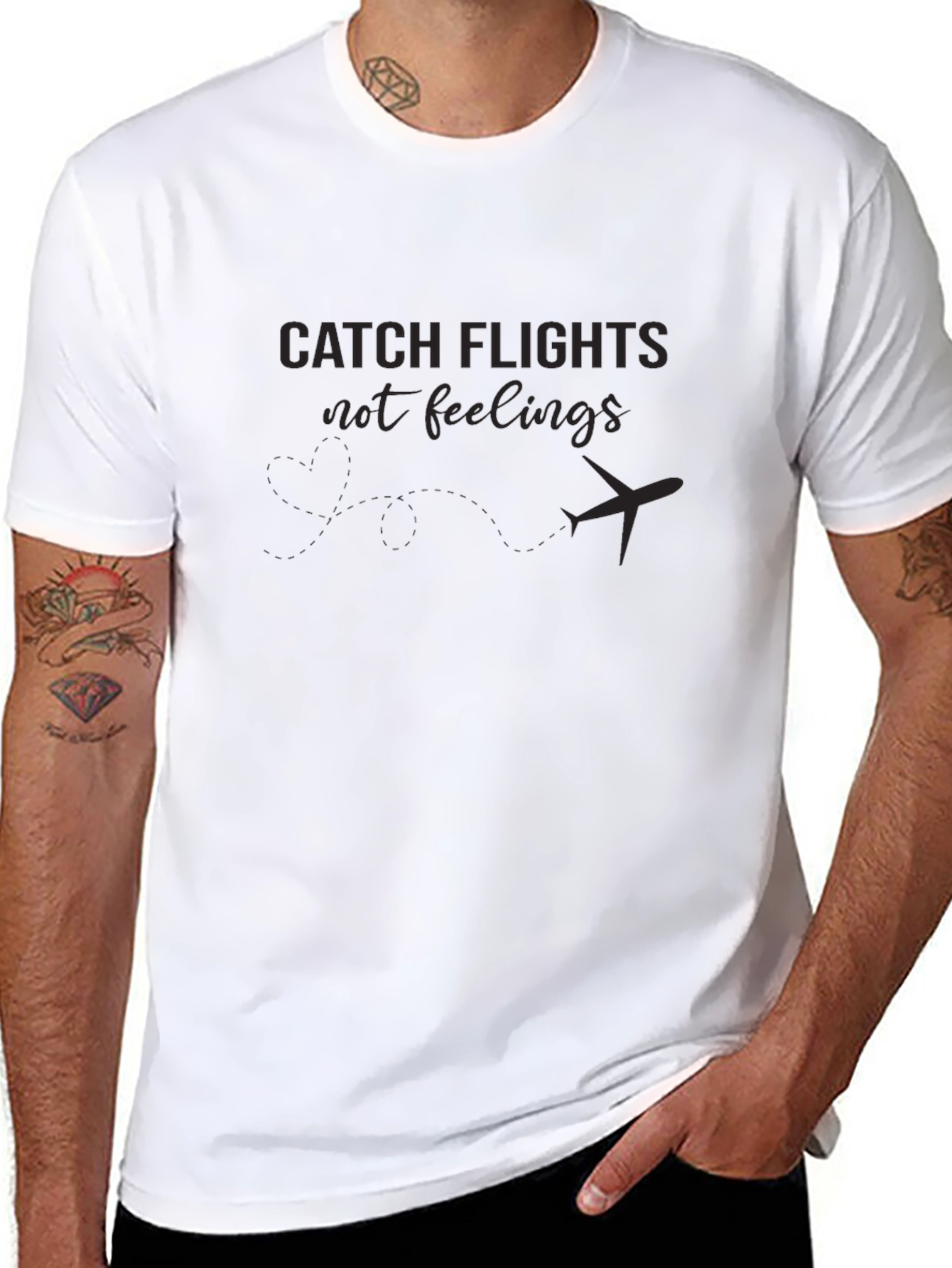 Catch Flights Not Feelings T-Shirt