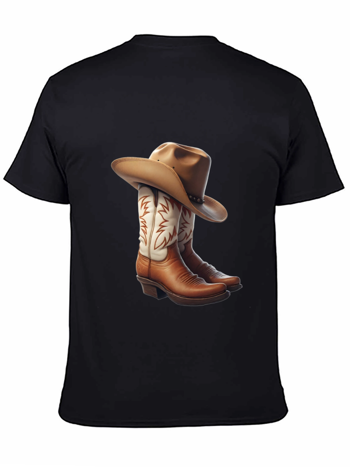 Cowboy Boots & Hat Graphic Tee