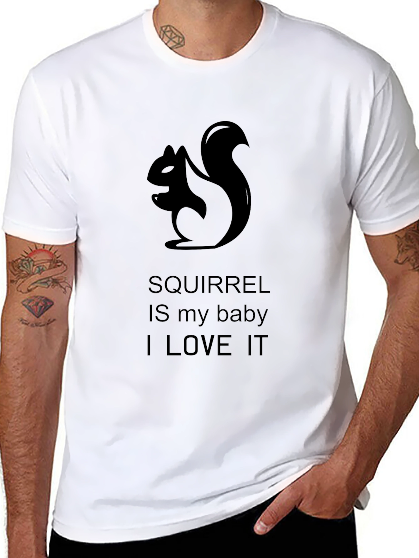 Squirrel Is My Baby T-Shirt