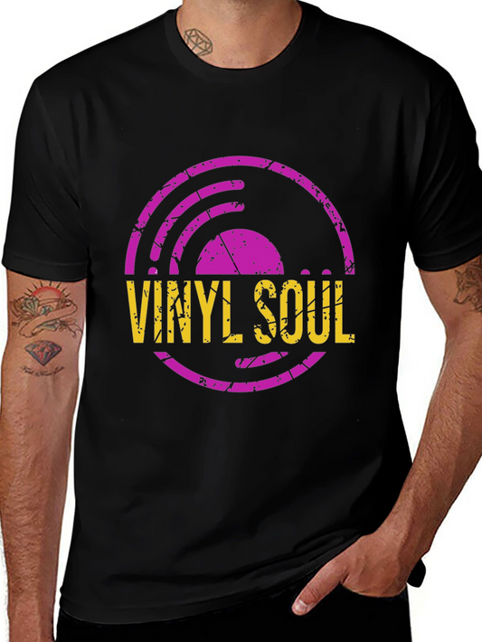 Vinyl Soul Graphic T-Shirt