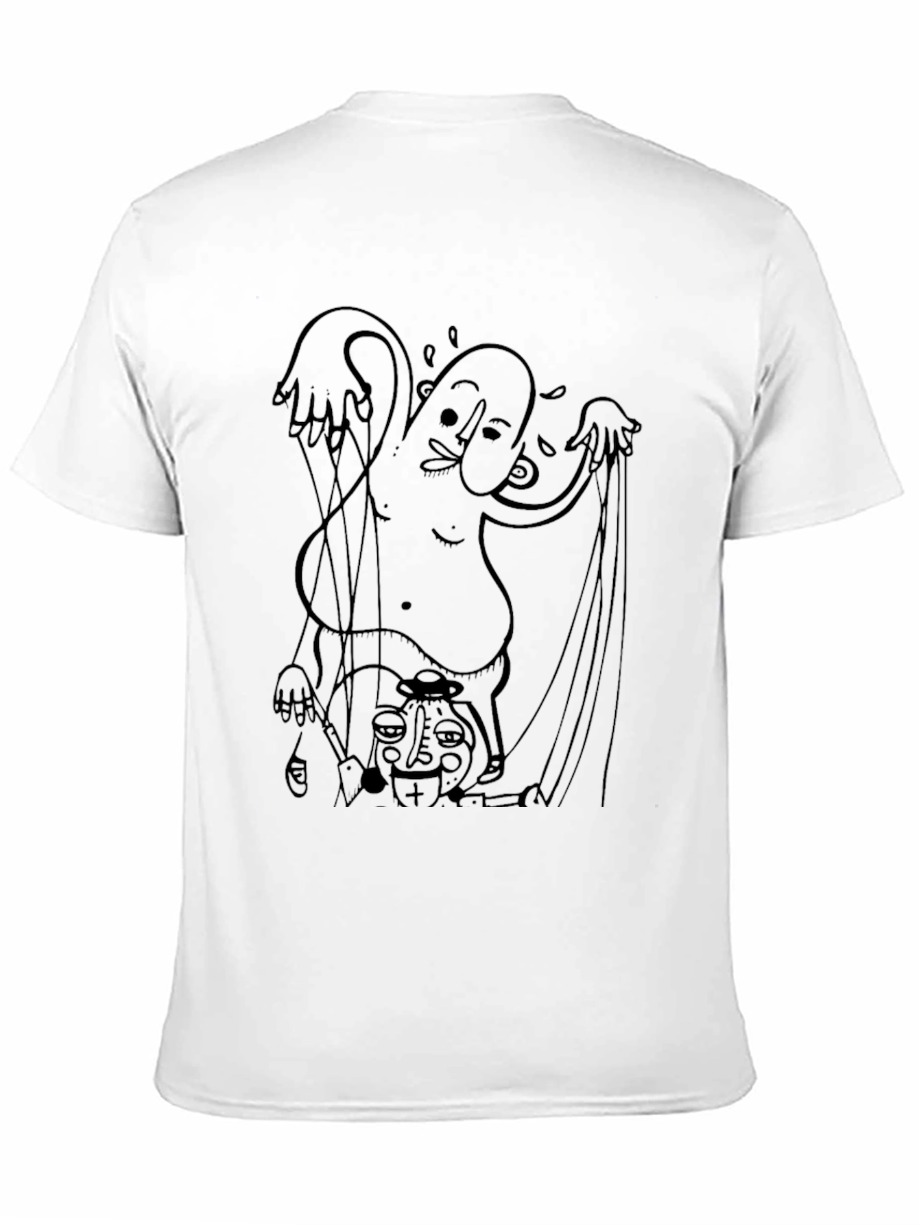 Unique Graphic Tee - Puppet Master Design