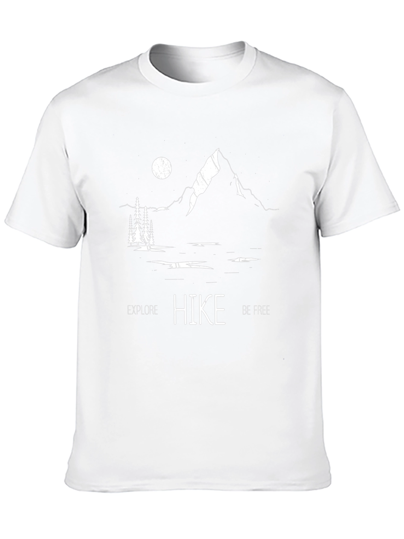 Explore Hike Be Free Graphic Tee