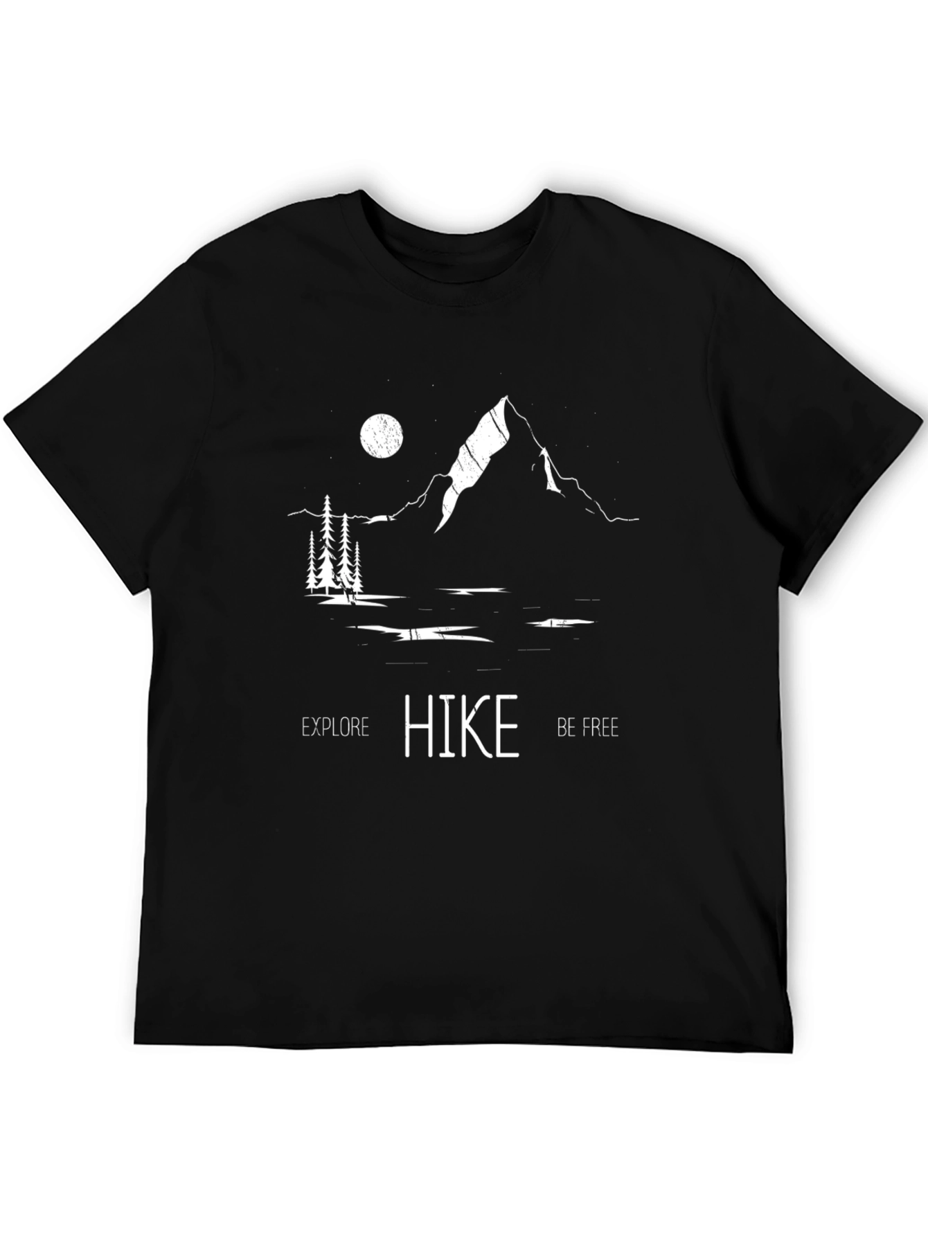 Explore Hike Be Free Graphic Tee