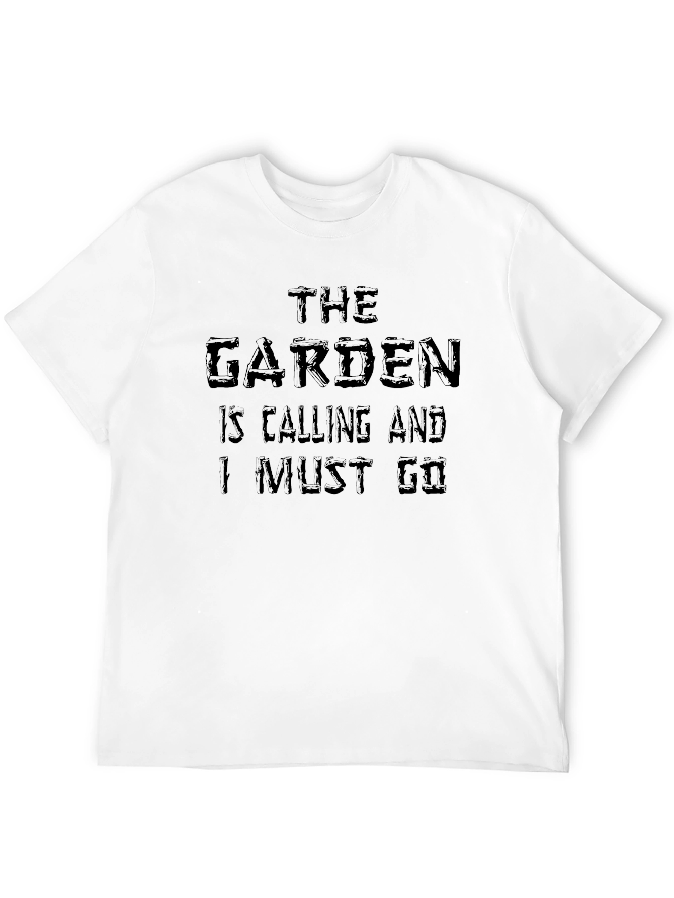The Garden is Calling Black T-Shirt