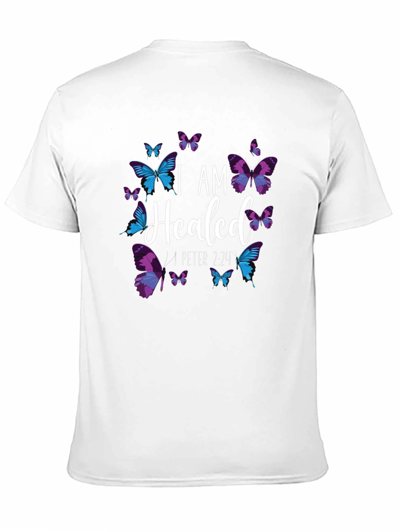 I Am Healed Butterfly T-Shirt