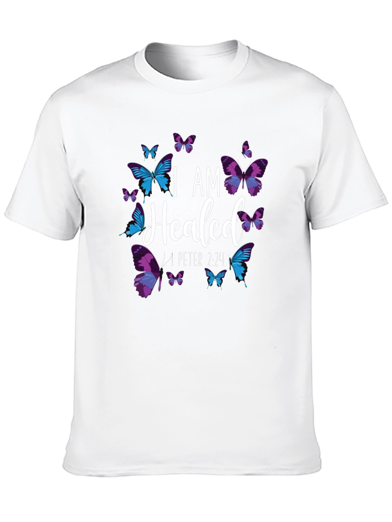 I Am Healed Butterfly T-Shirt