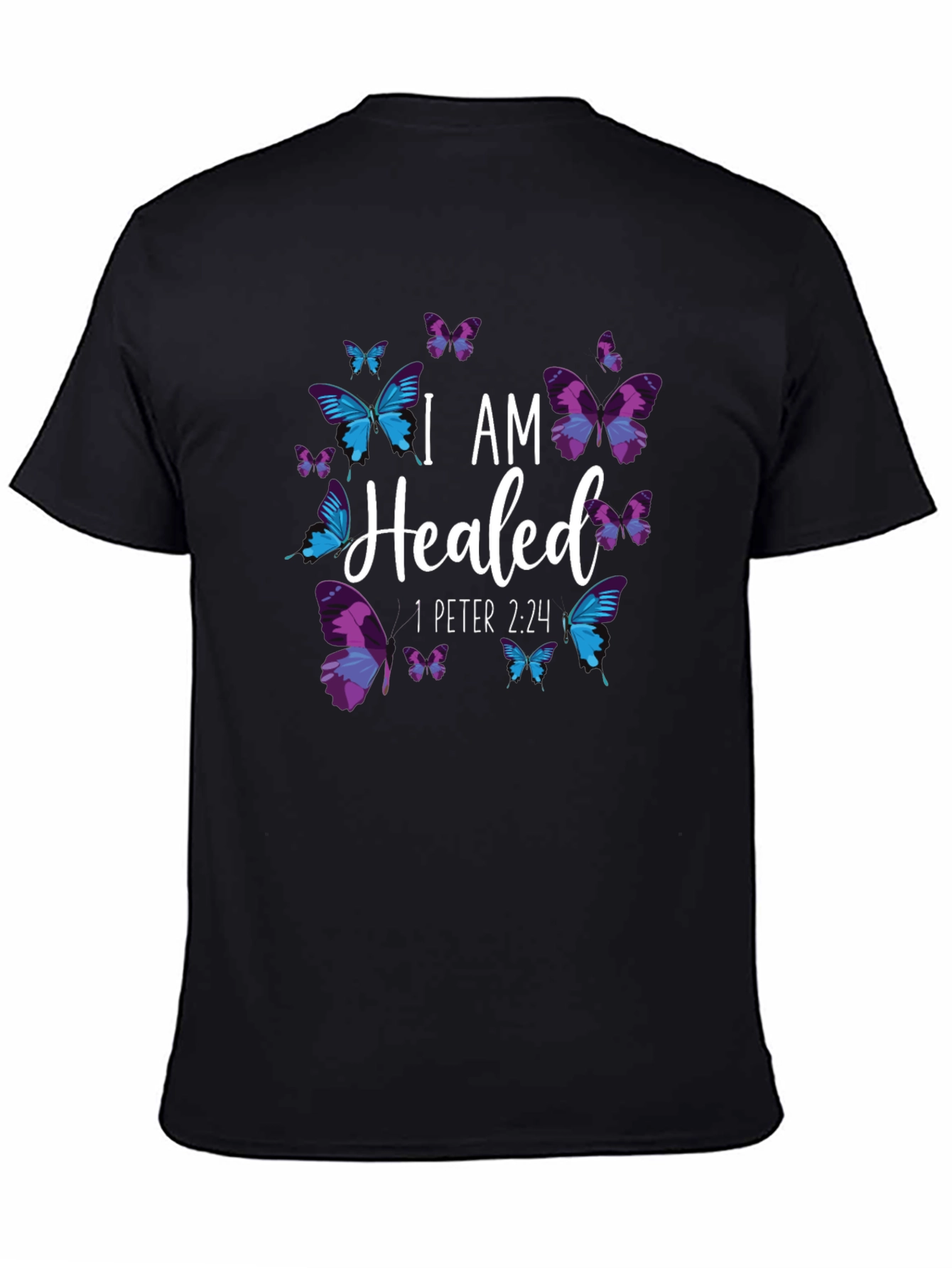 I Am Healed Butterfly T-Shirt