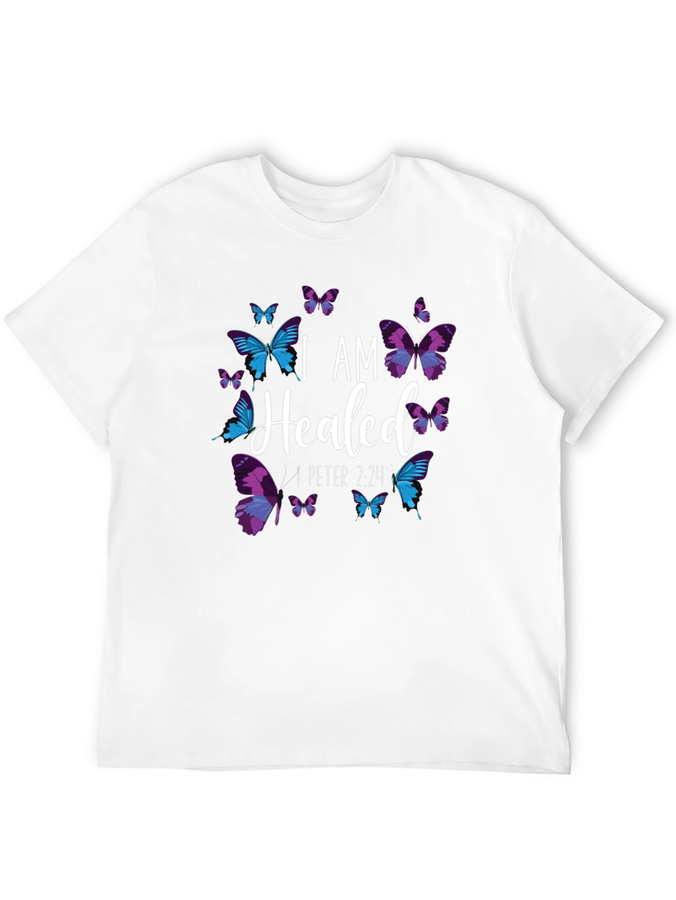 I Am Healed Butterfly T-Shirt