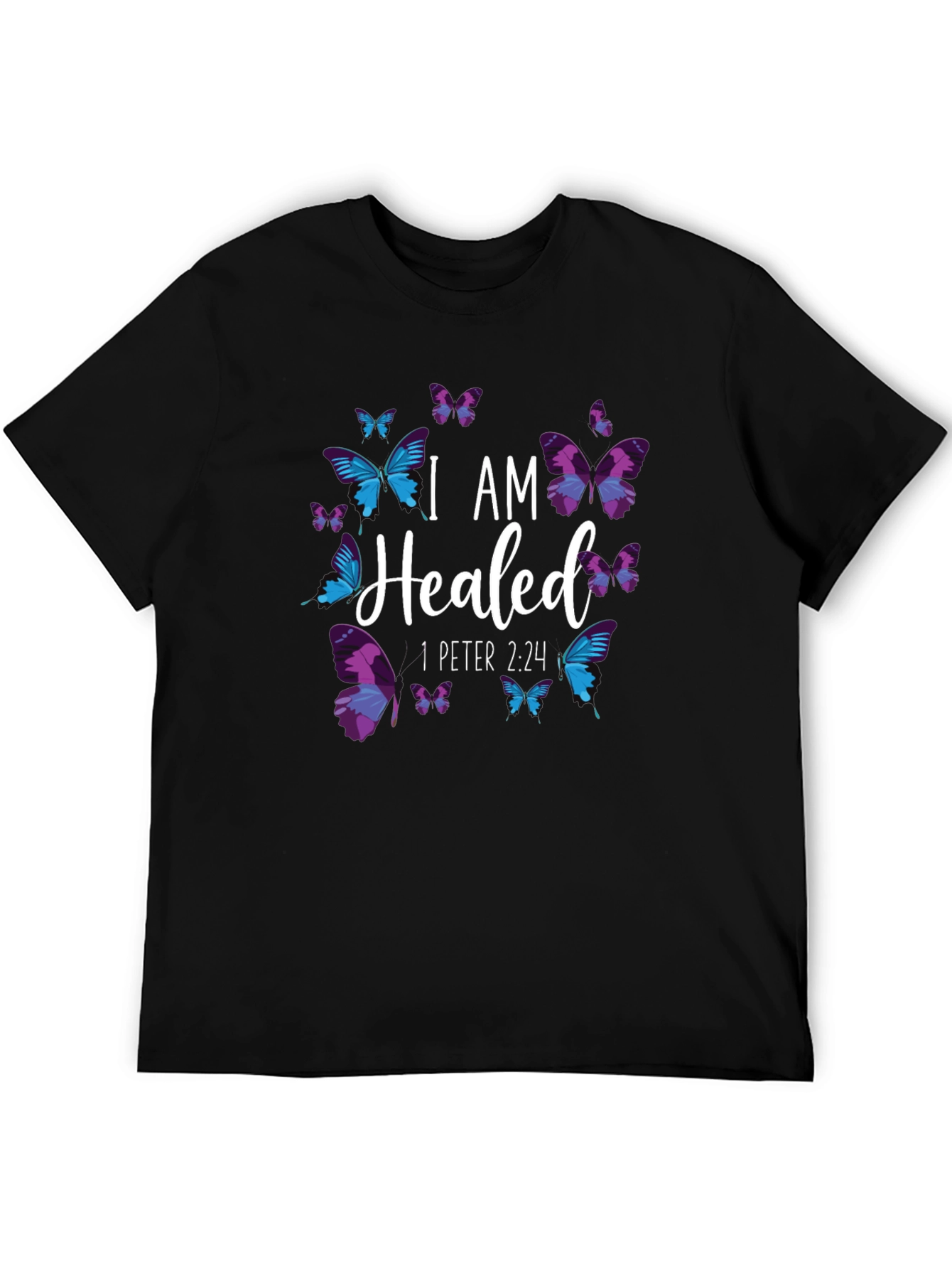 I Am Healed Butterfly T-Shirt