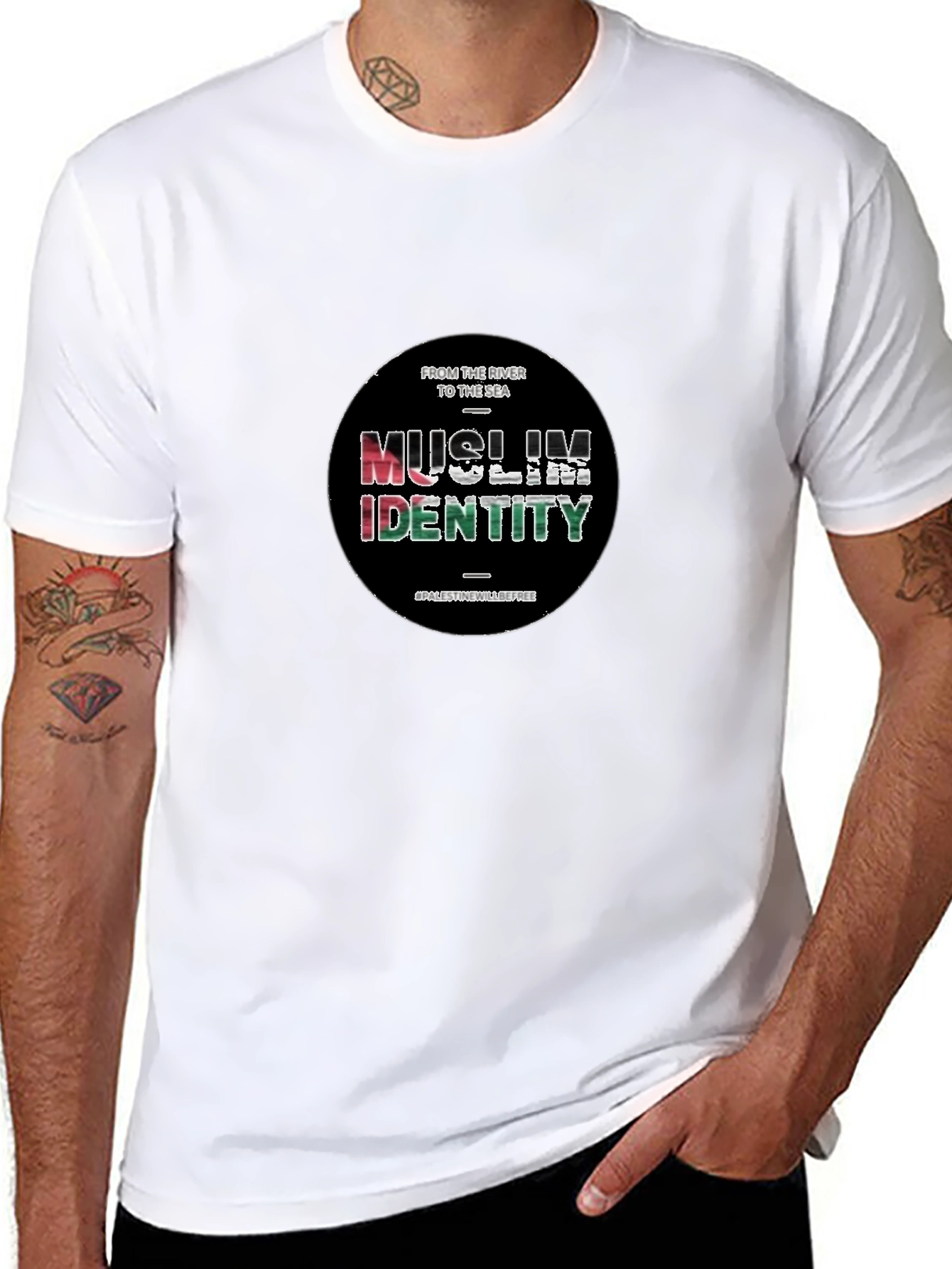 Muslim Identity Palestine T-Shirt
