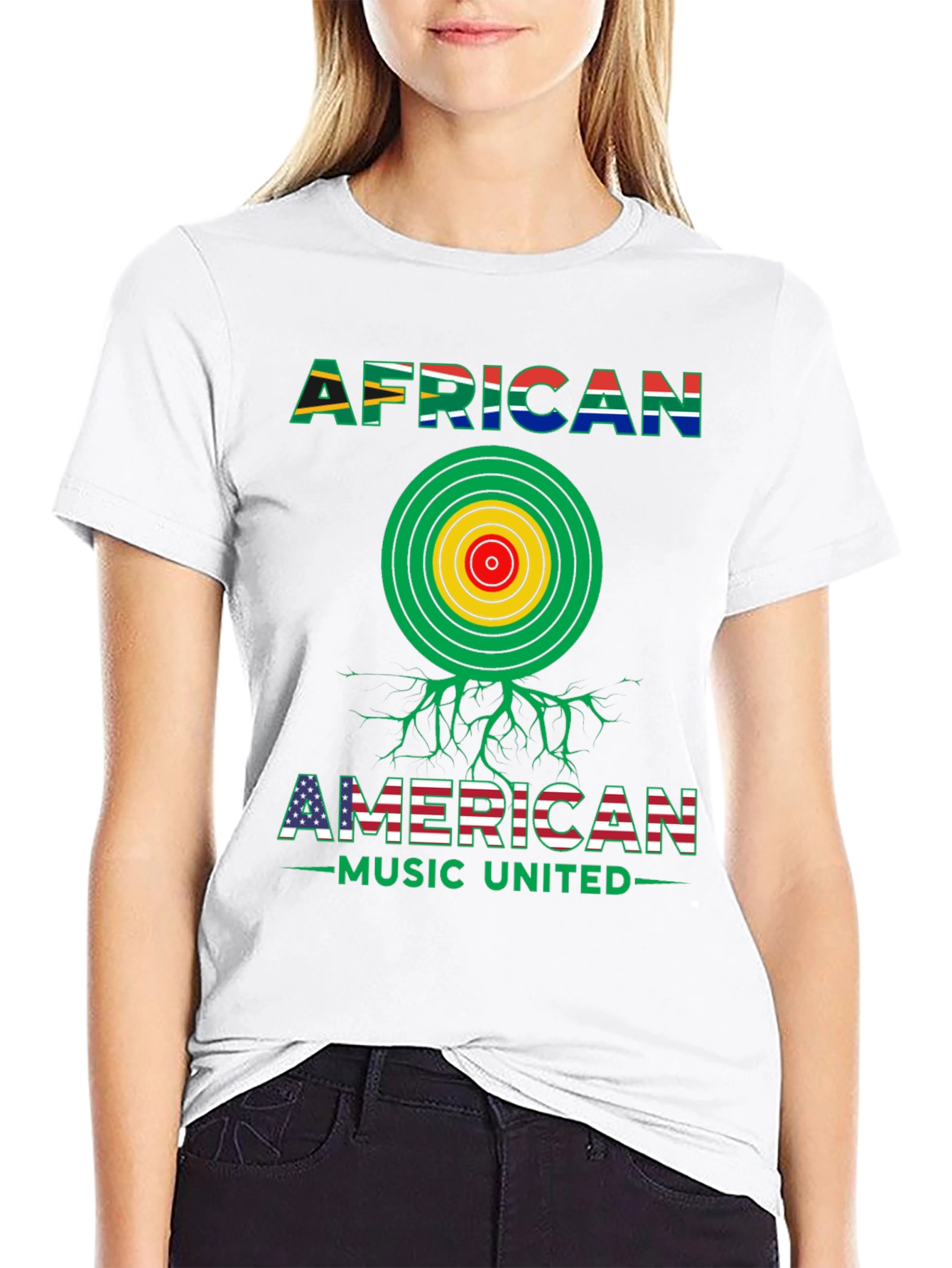 African American Music United T-Shirt