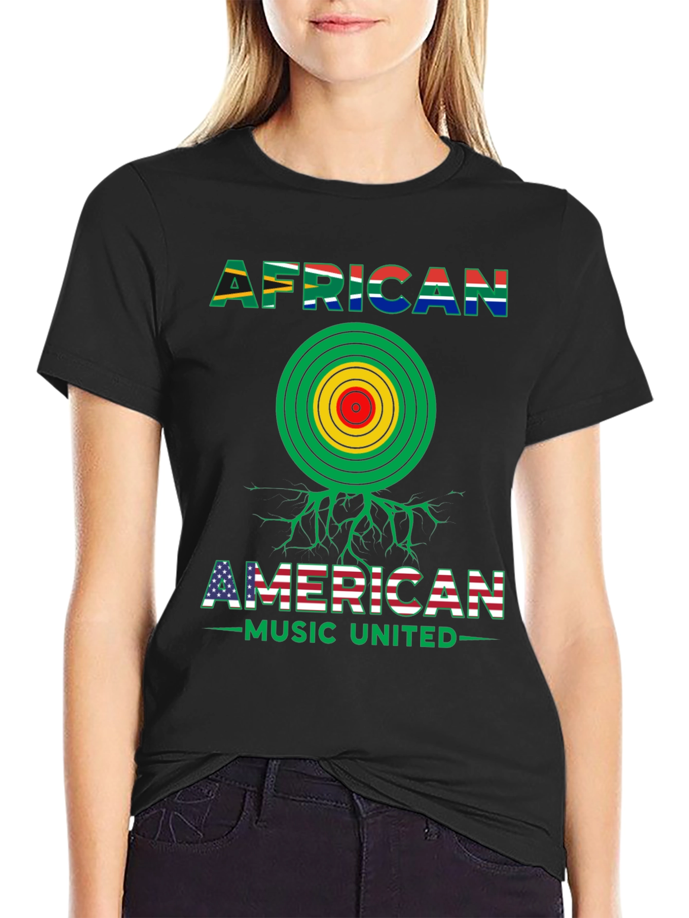 African American Music United T-Shirt