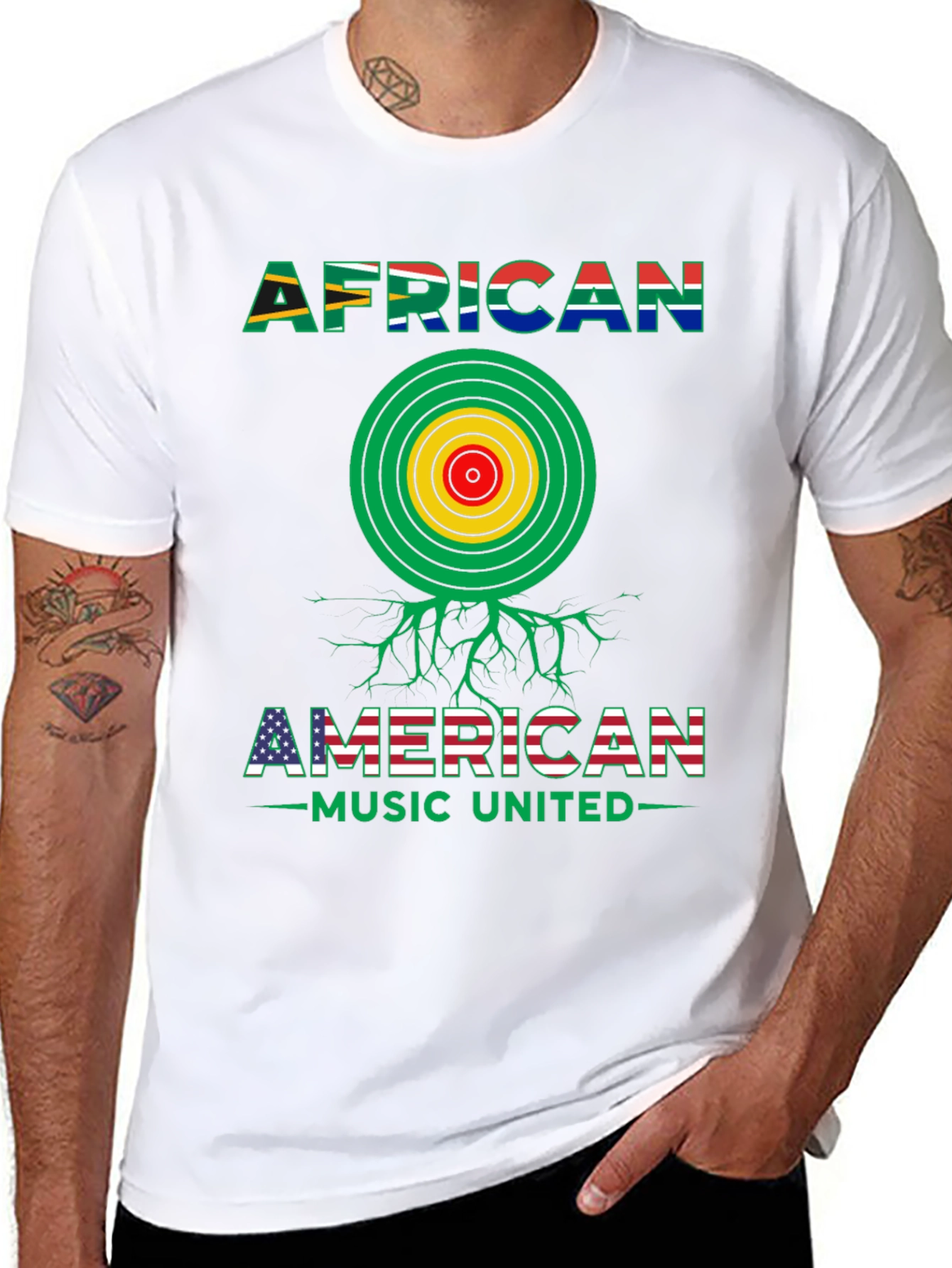 African American Music United T-Shirt