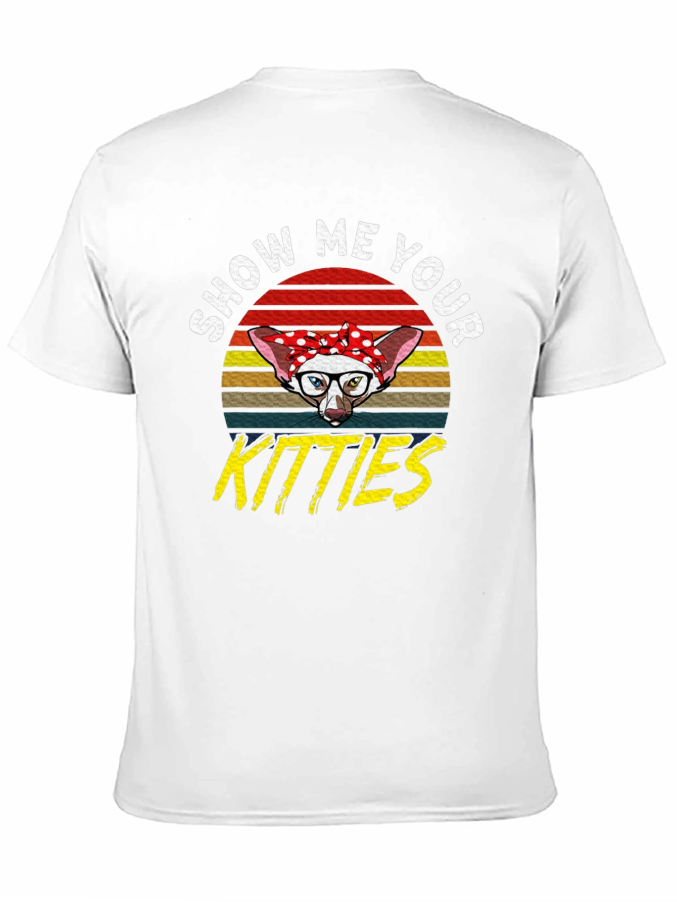 Show Me Your Kitties T-Shirt - Retro Cat Tee