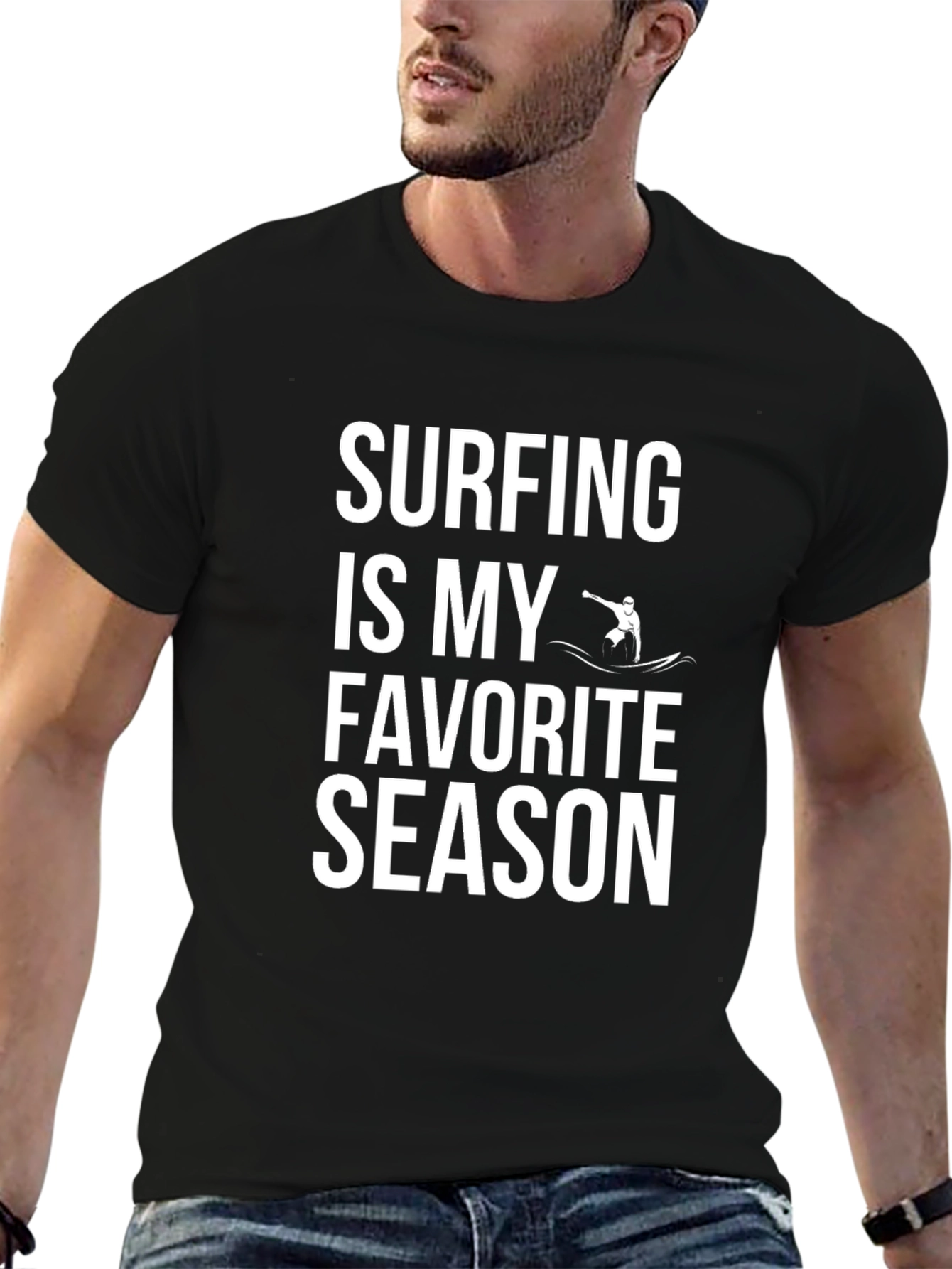 Surfing Is My Favorite Season Tee