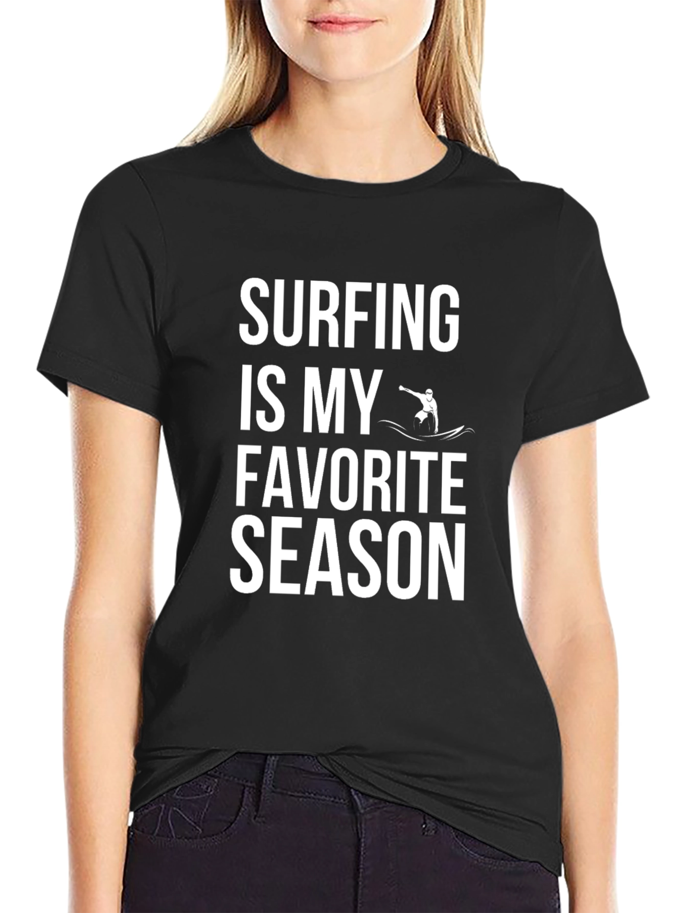Surfing Is My Favorite Season Tee