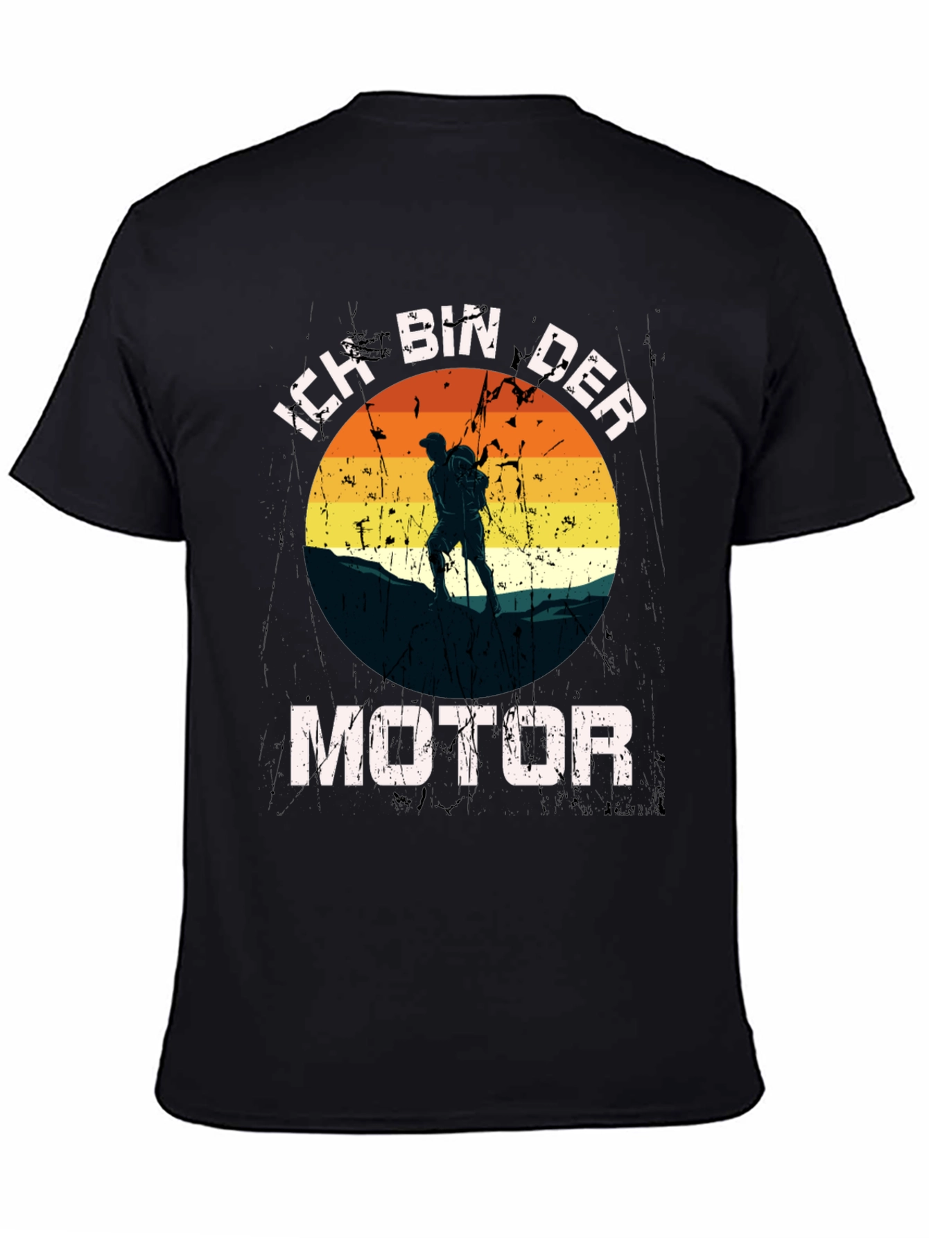 Ich Bin Der Motor Hiking T-Shirt