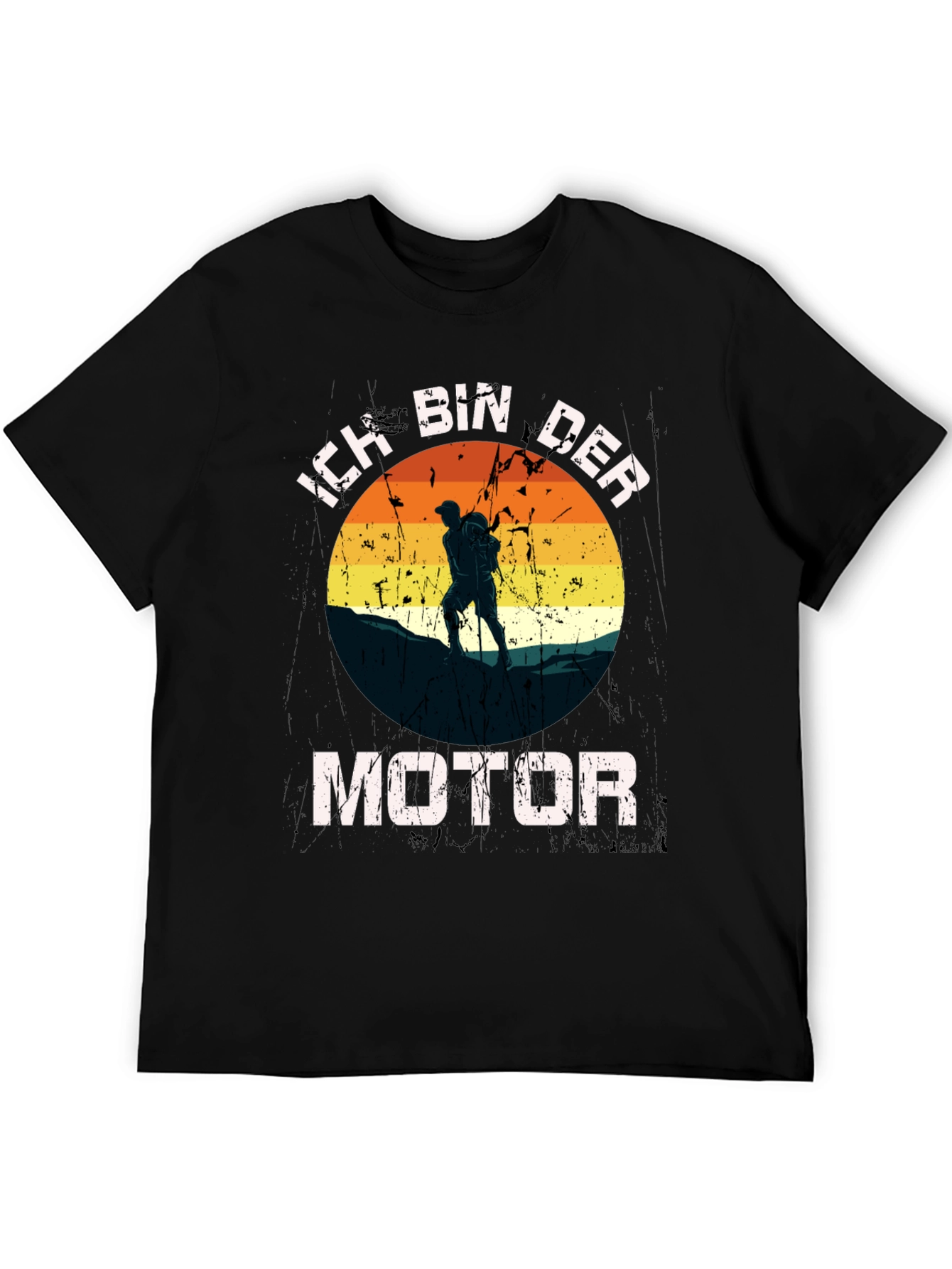 Ich Bin Der Motor Hiking T-Shirt