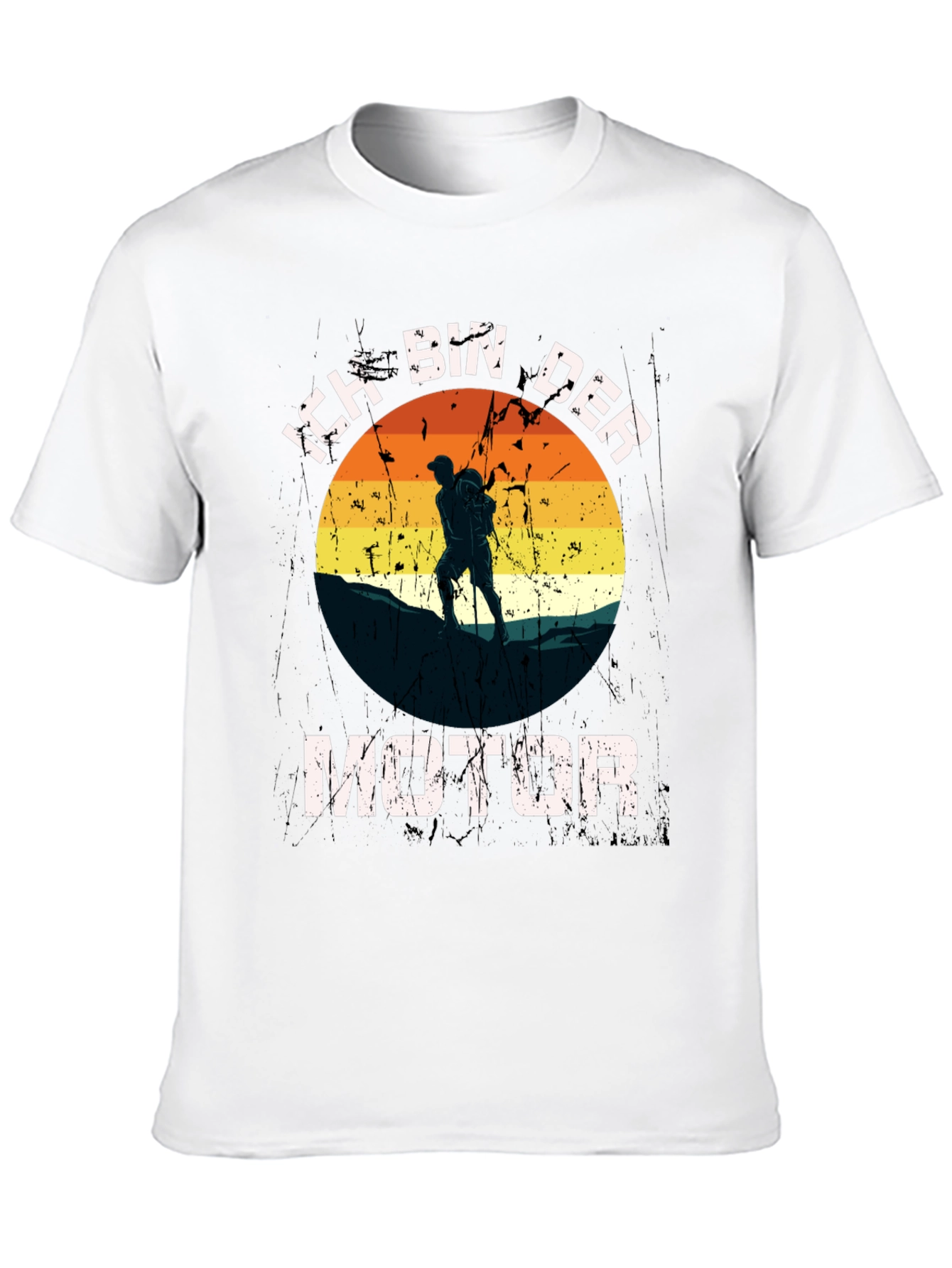 Ich Bin Der Motor Hiking T-Shirt