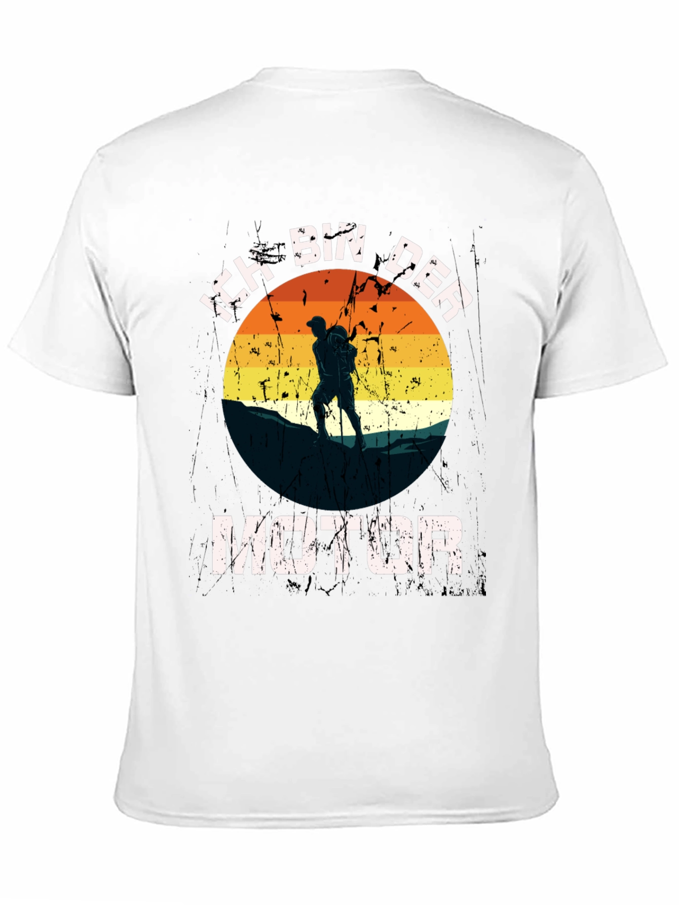 Ich Bin Der Motor Hiking T-Shirt