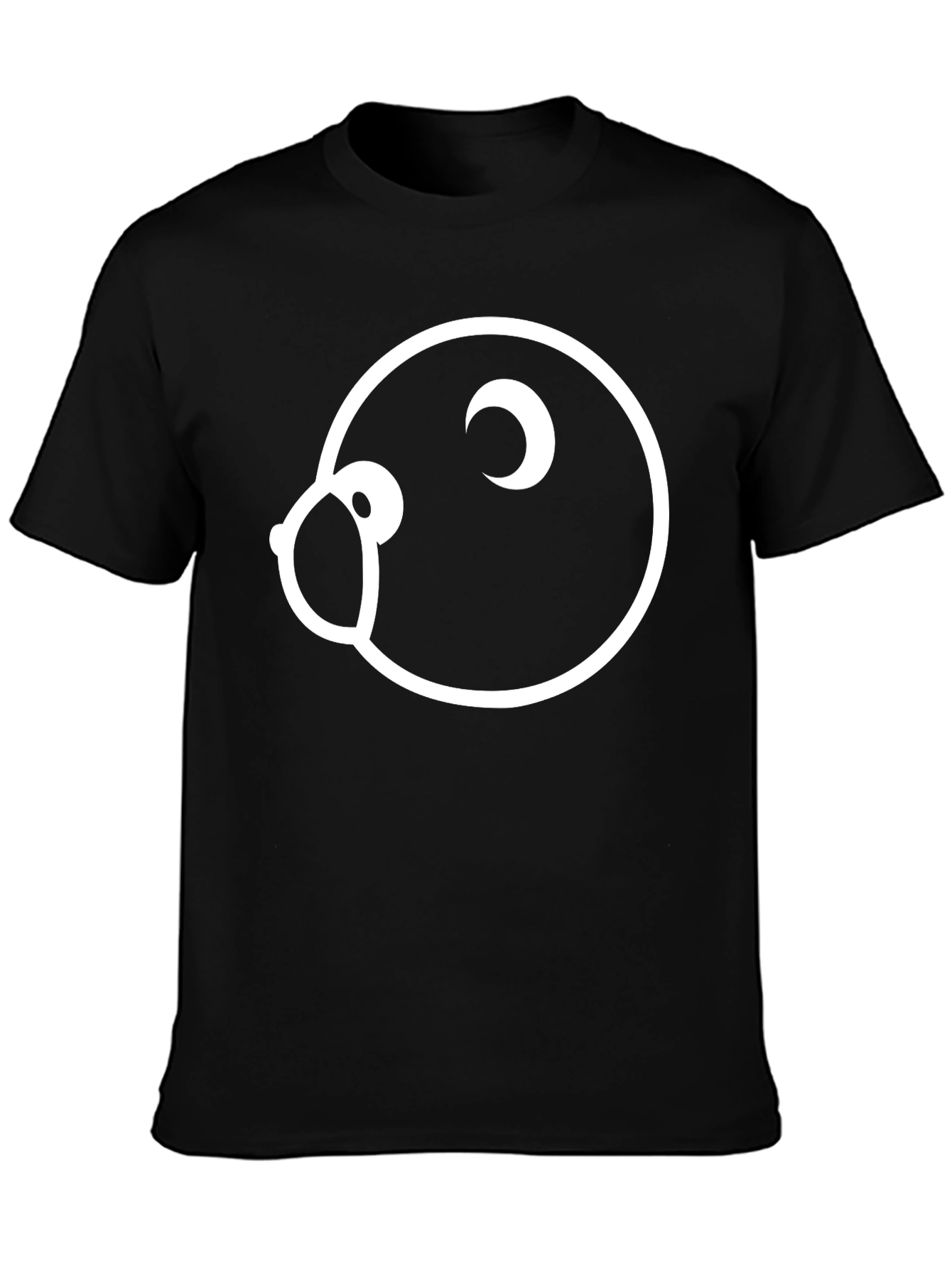 Cool Graphic Tee - Minimalist Bird Design
