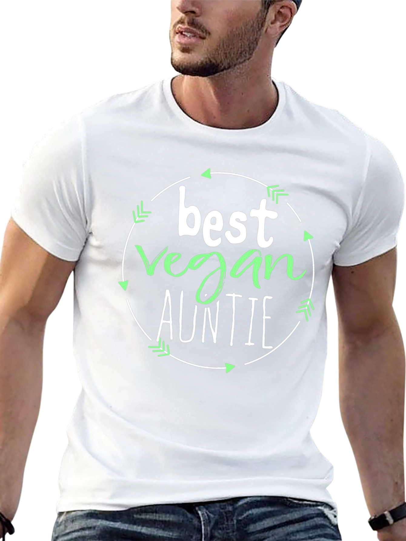Best Vegan Auntie T-Shirt - Fun Gift Idea!
