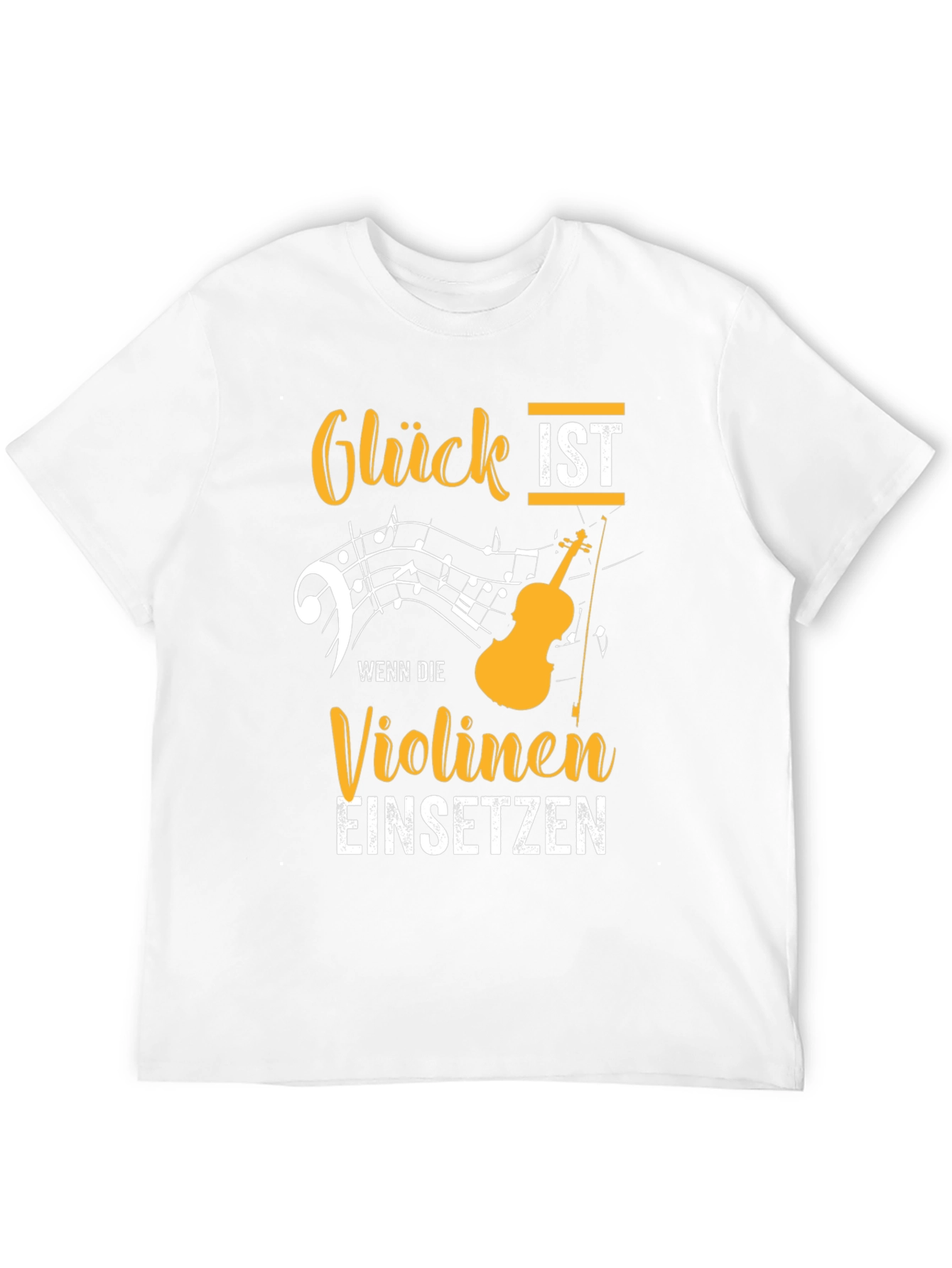 Gluck Ist Violinen T-Shirt