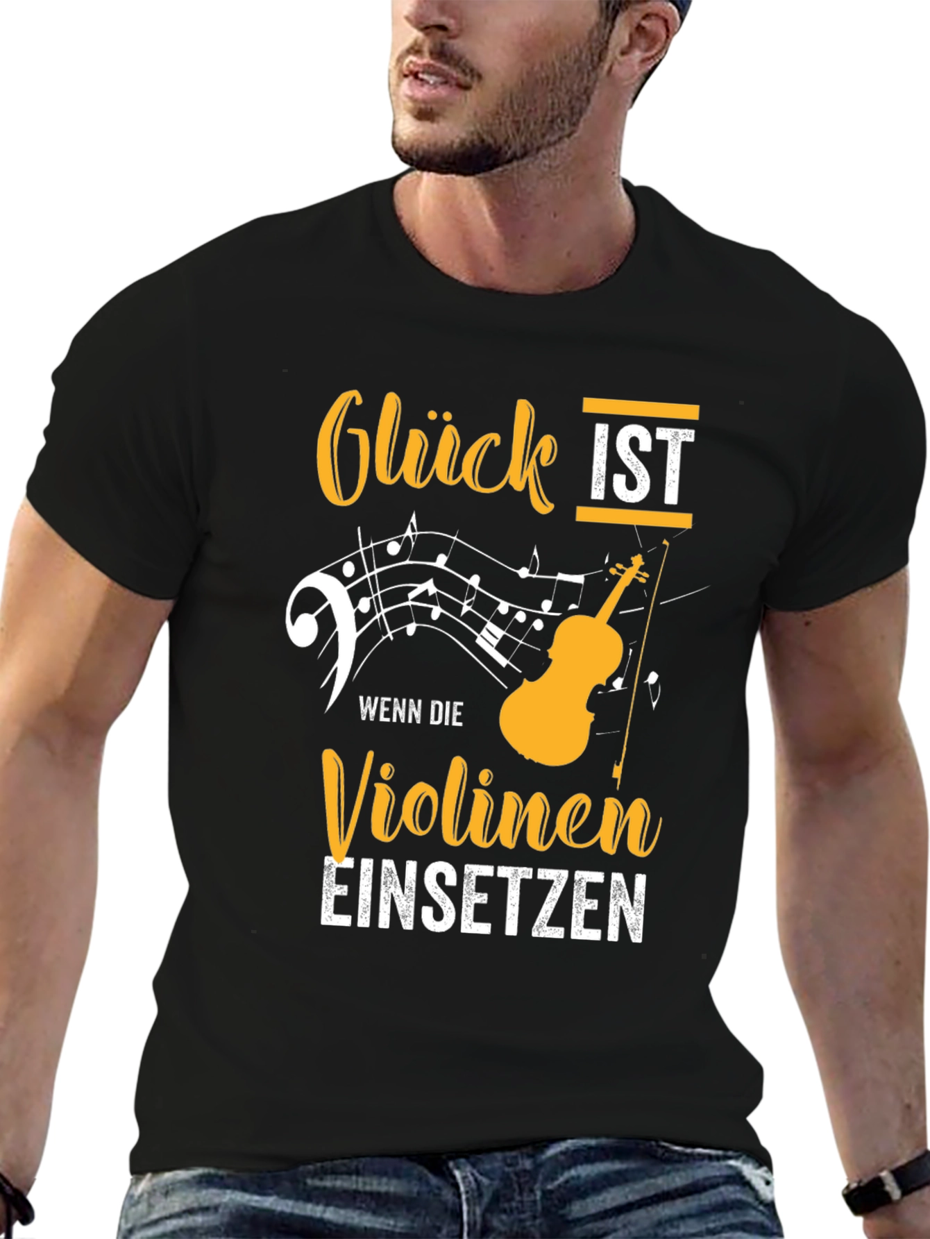 Gluck Ist Violinen T-Shirt
