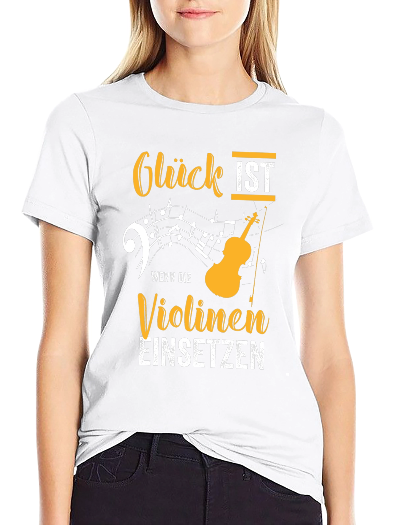 Gluck Ist Violinen T-Shirt