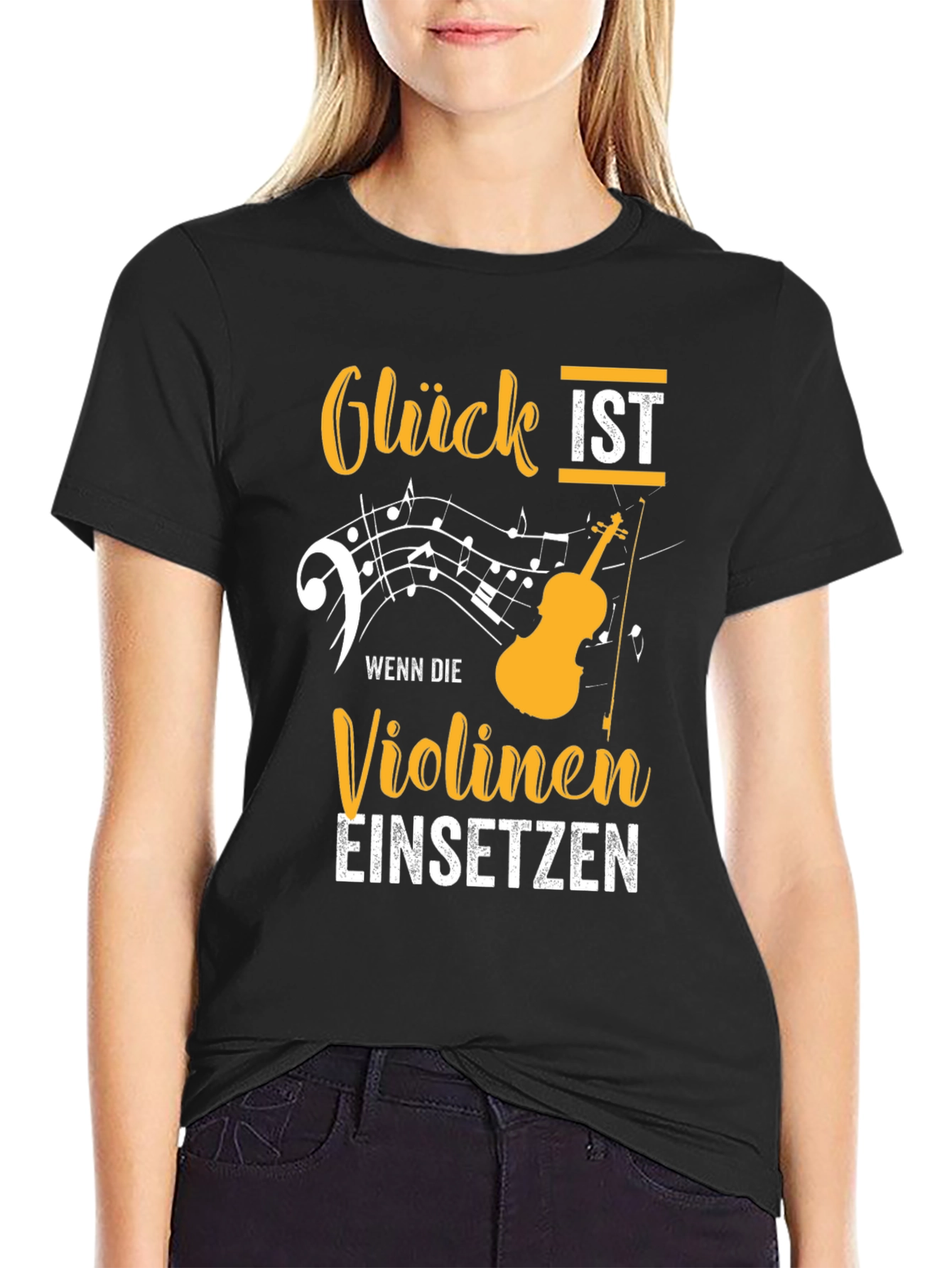 Gluck Ist Violinen T-Shirt