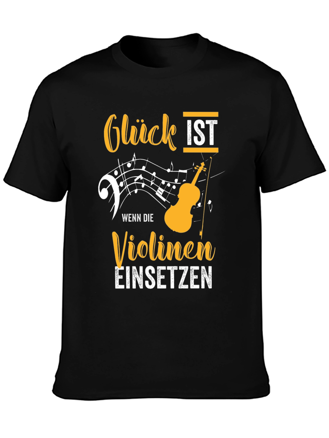 Gluck Ist Violinen T-Shirt