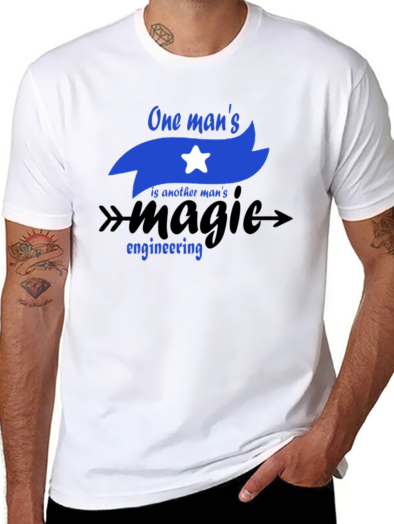 One Mans Magic Engineering T-Shirt
