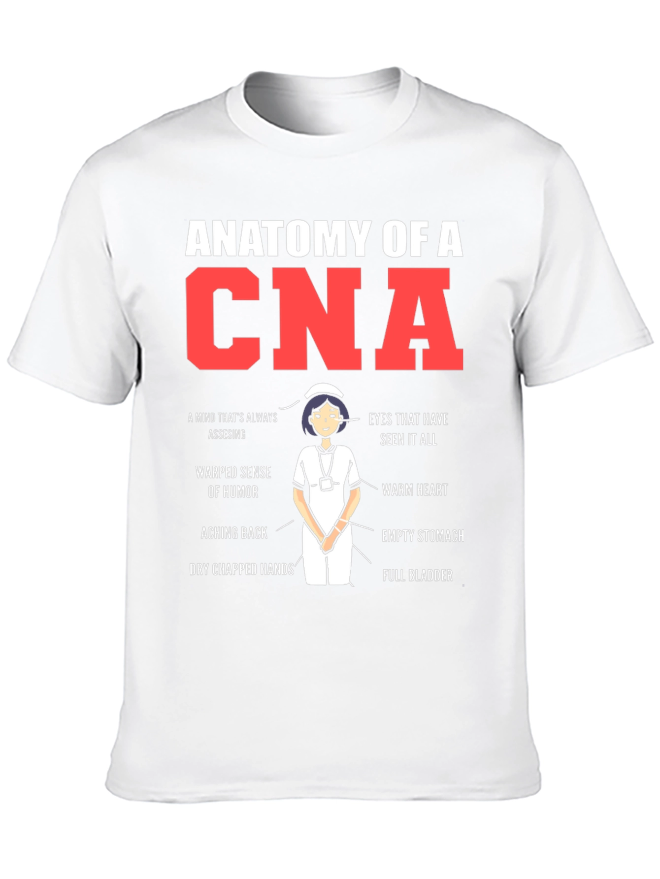 Anatomy of a CNA T-Shirt