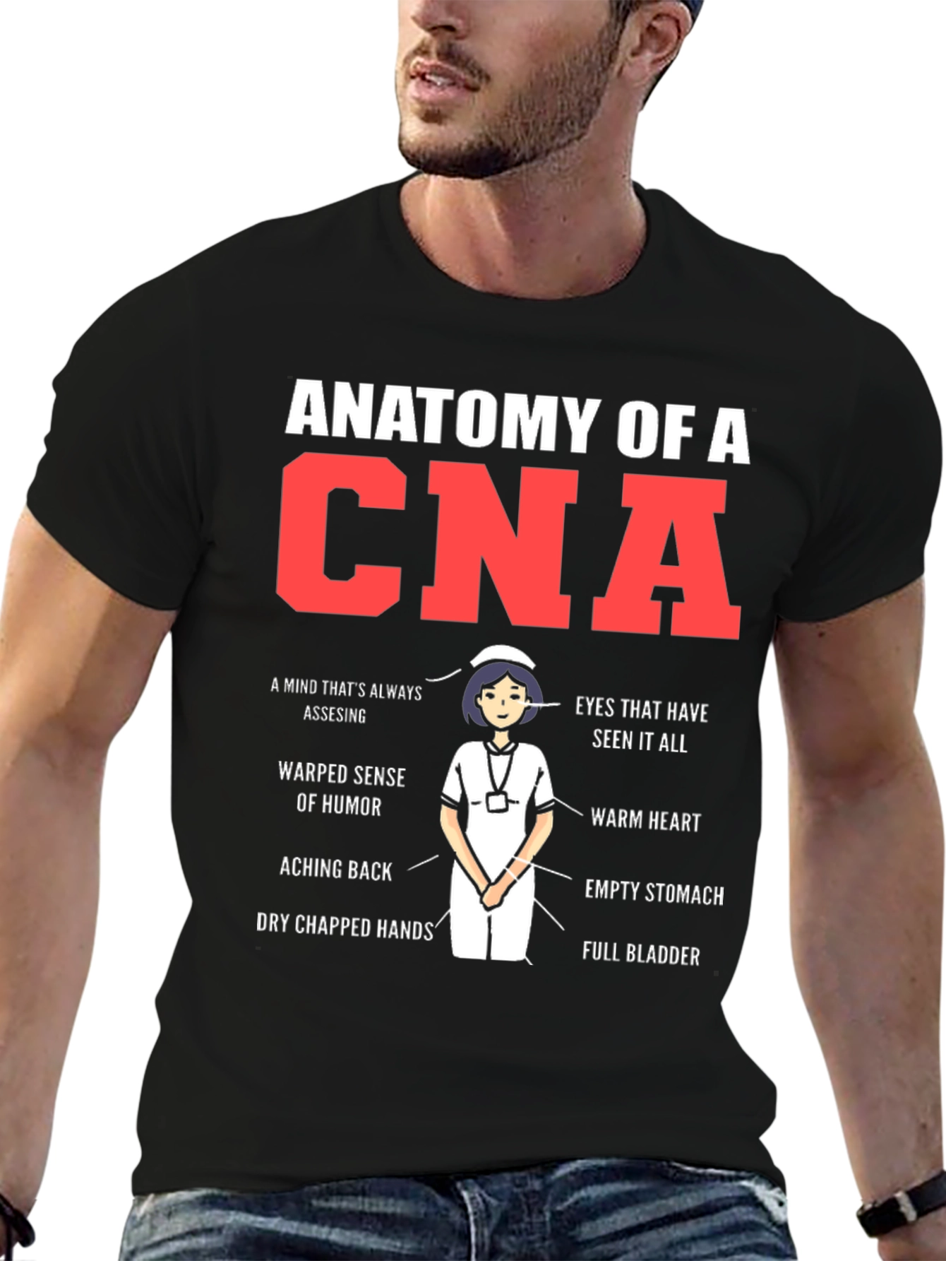 Anatomy of a CNA T-Shirt