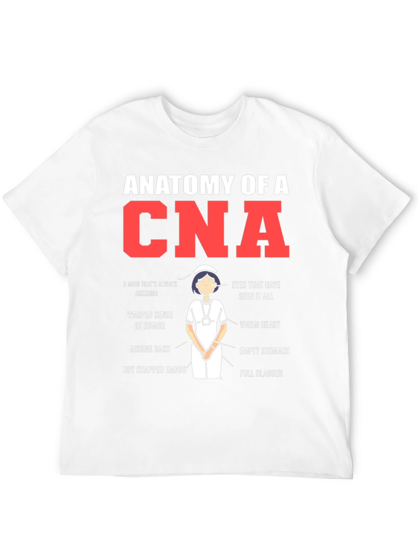 Anatomy of a CNA T-Shirt